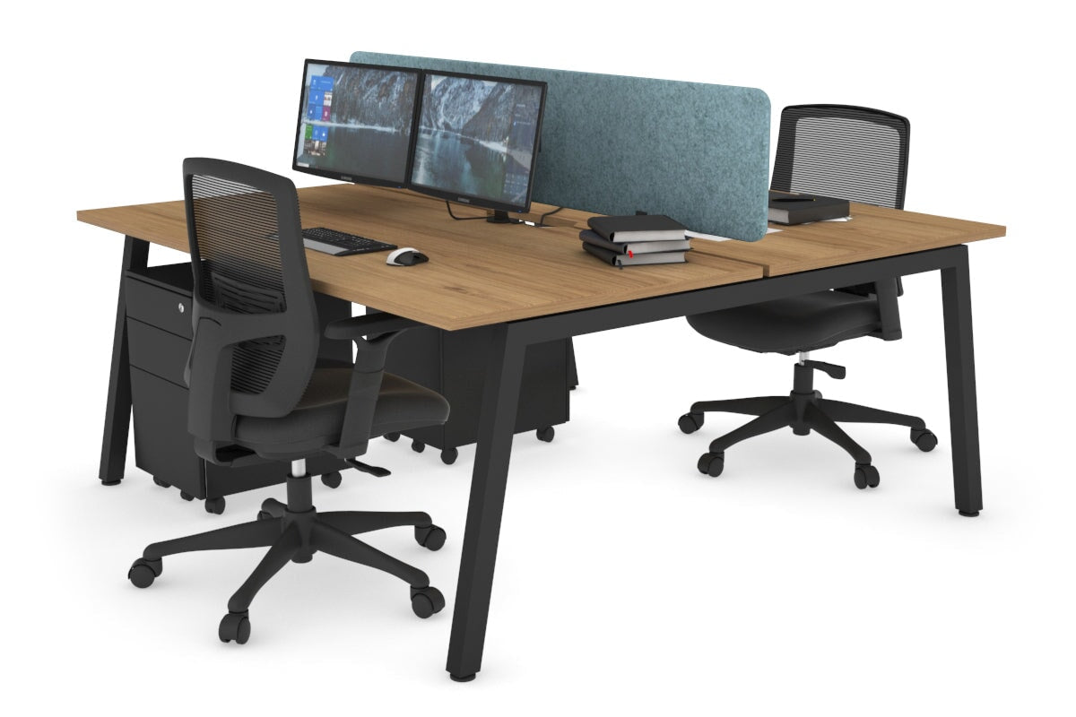 Quadro 2 Person Office Workstation - 47.2