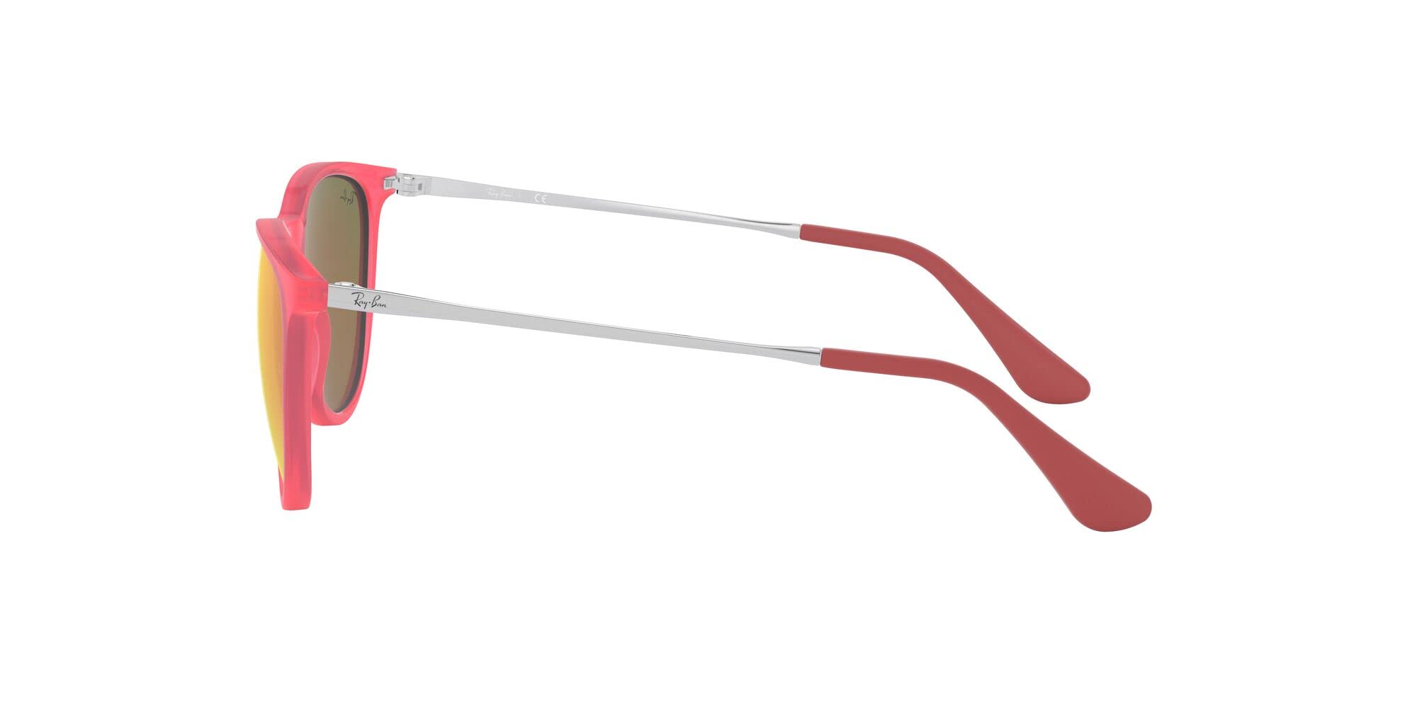 Ray-Ban Kids' RJ9060S Erika Round Sunglasses | UV Protection, Lightweight & Durable Frame | Perfect for Outdoor Play, Beach & Summer Activities