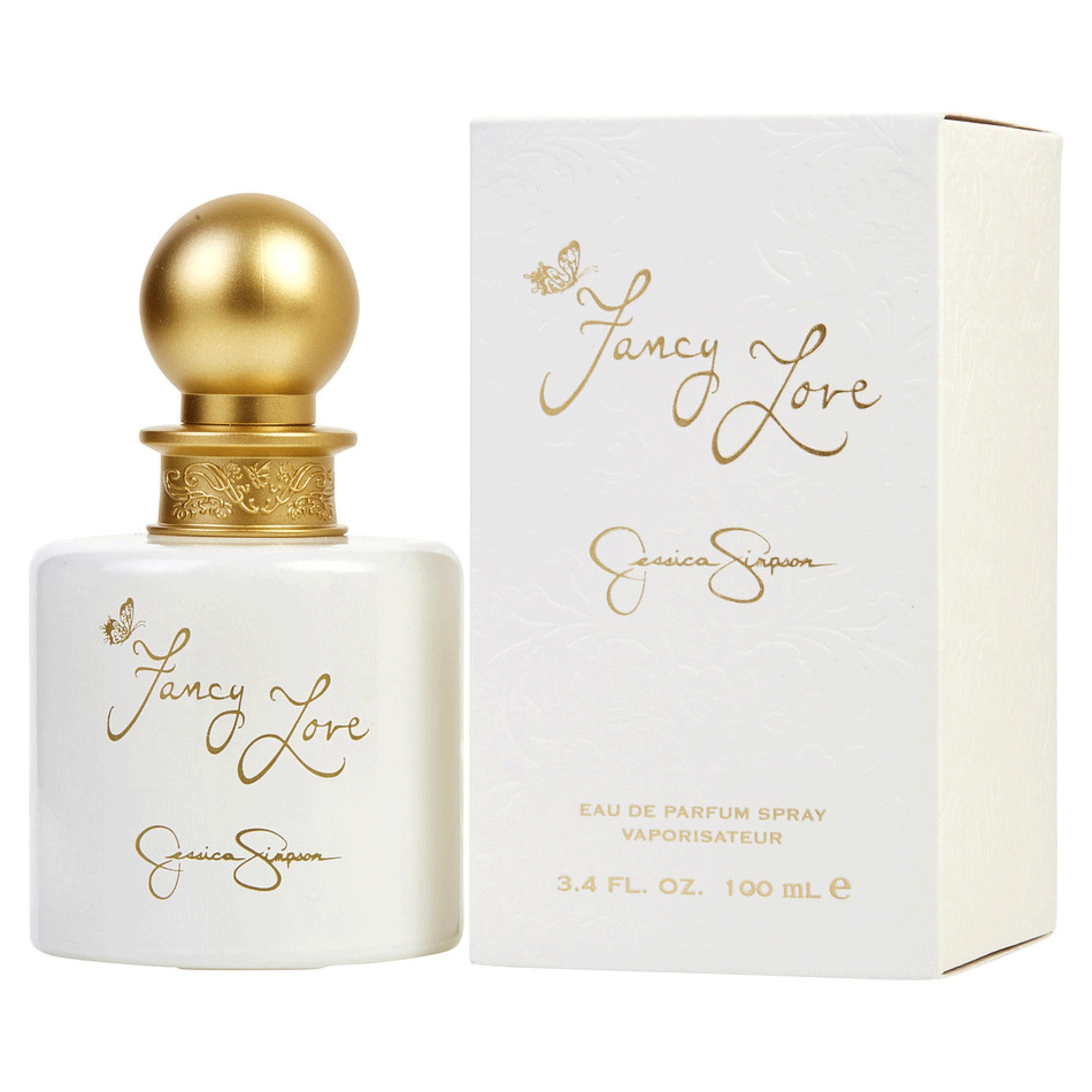 Jessica Simpson Fancy Love Eau De Parfum 100ml for Women - Romantic Date Night & Special Occasion Fragrance