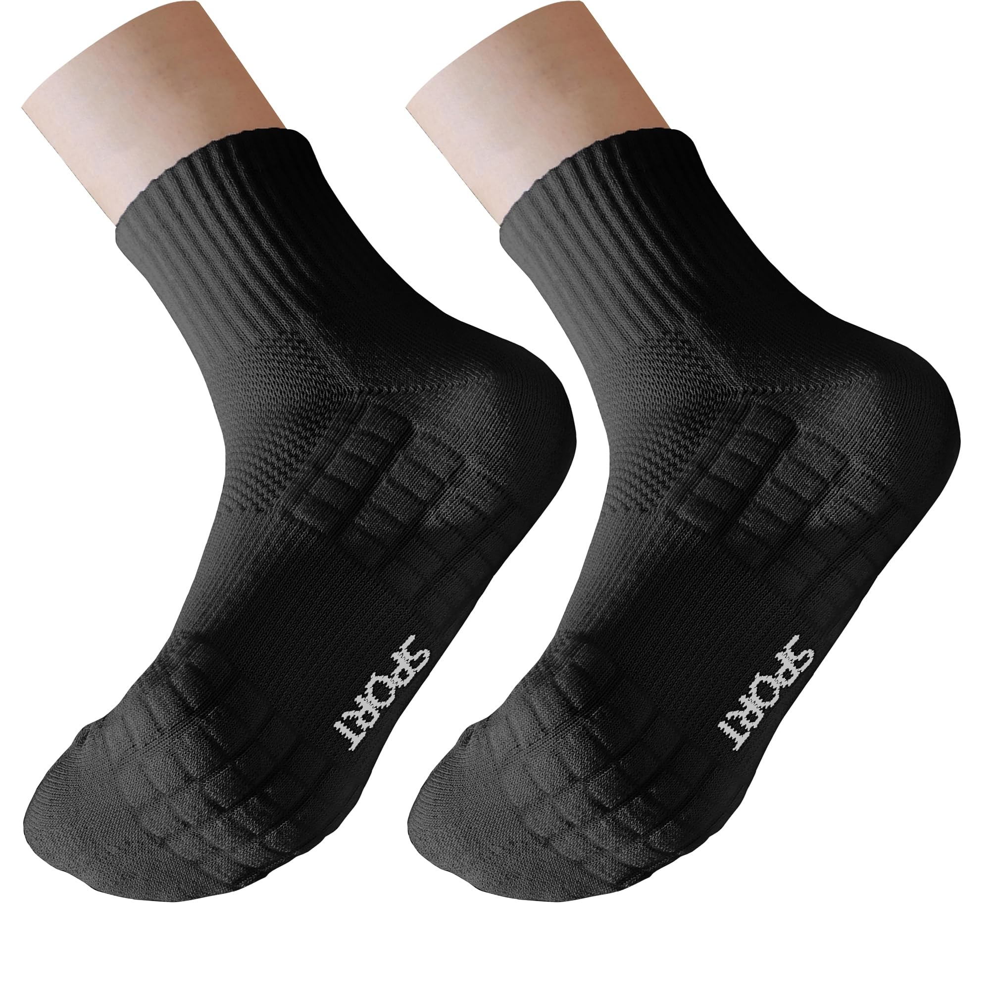 **Breathable Women's Ankle Socks - 3-Pack Athletic Sports Socks for Running & Workouts (Sizes 5-9, Black) - Perfect for Gym, Yoga & Everyday Comfort**