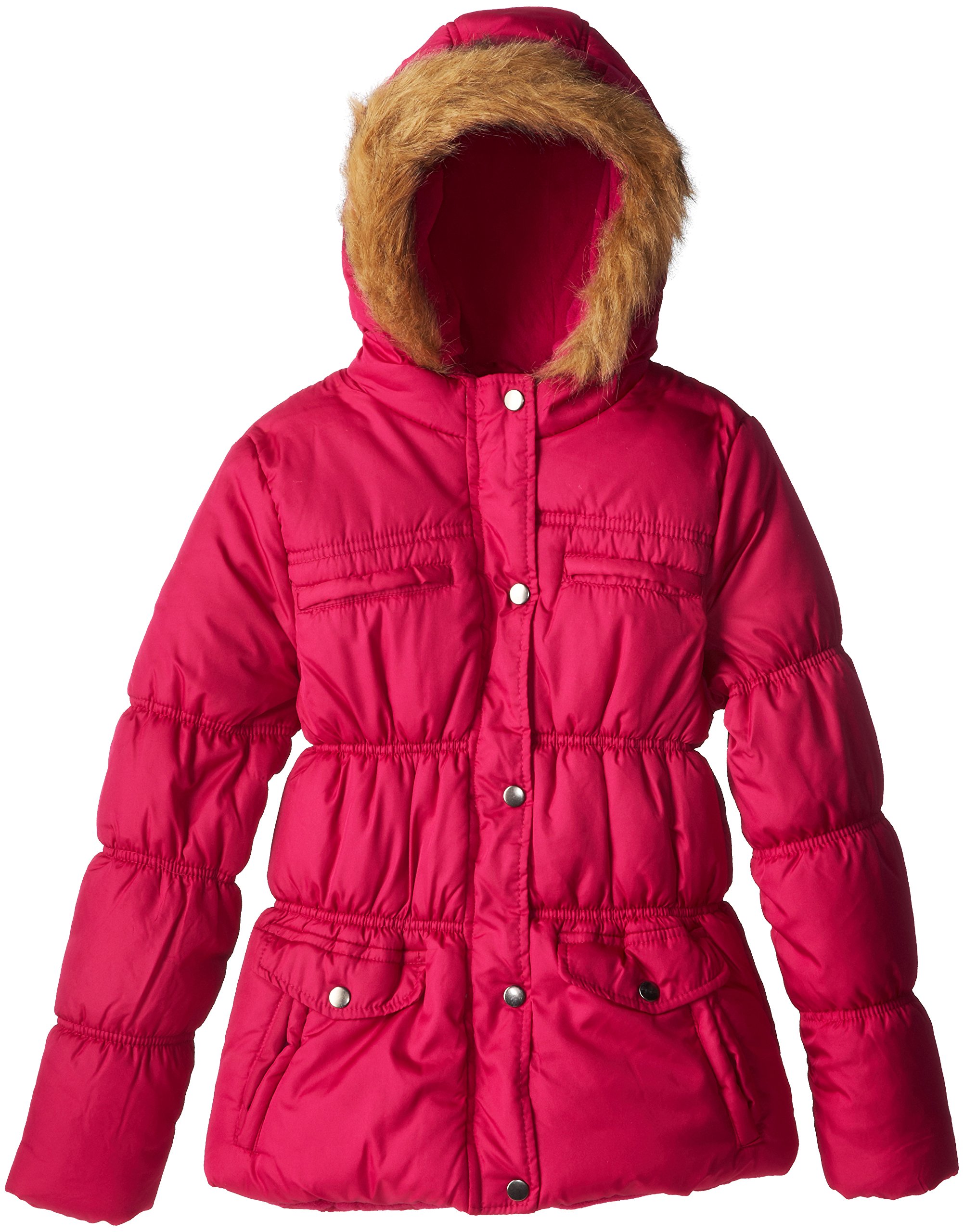 Rothschild Big Girls' Bubble Jacket - Warm Winter Puffer Coat for Teen Girls, Waterproof Windproof Outerwear for School, Play & Outdoor Activities