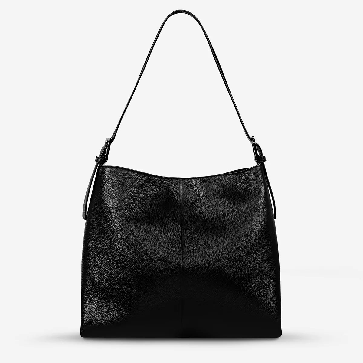 Status Anxiety Forget About It Bag - Stylish Black Leather Crossbody Purse for Women | Perfect for Work, Travel & Everyday Use