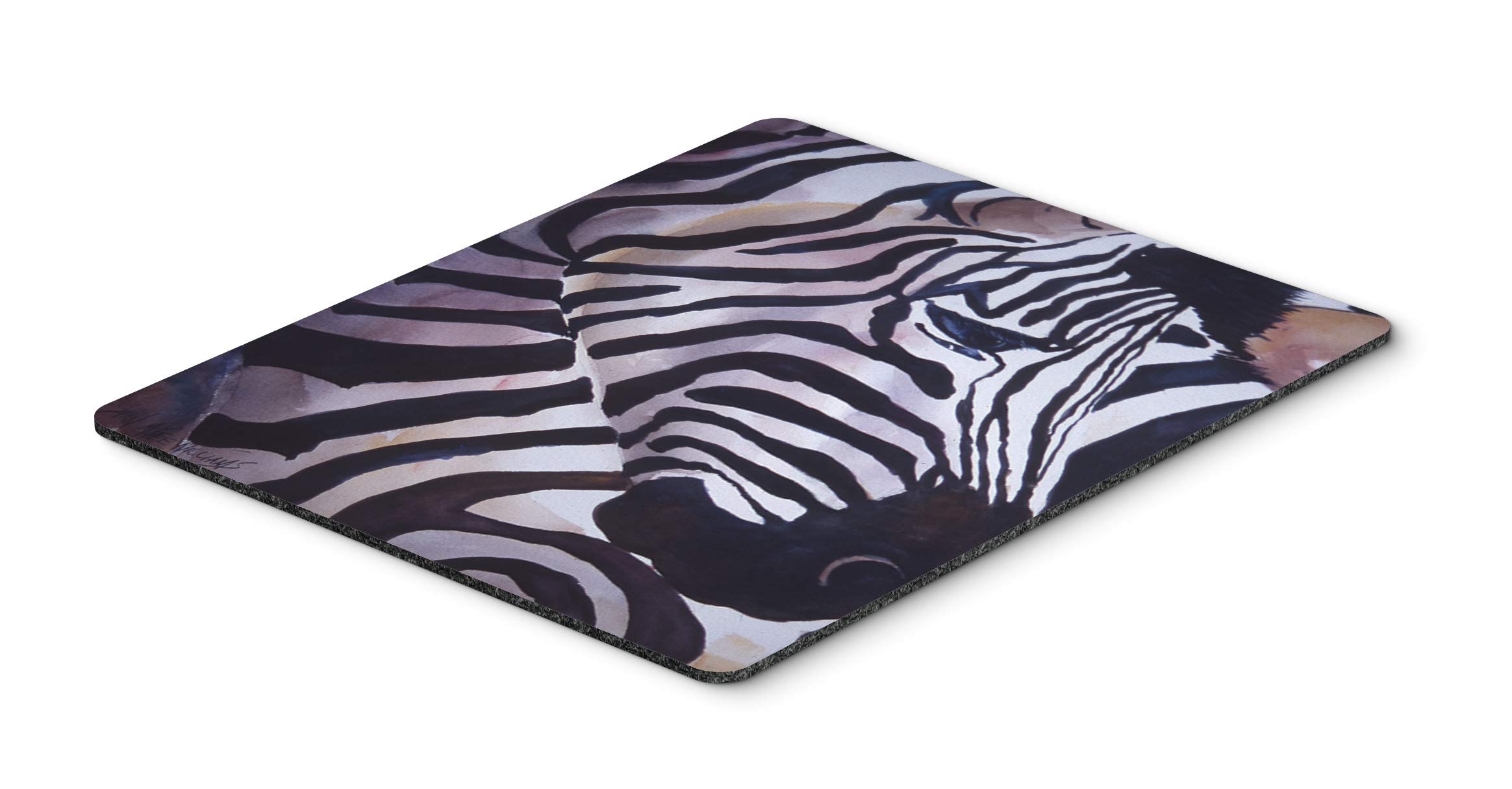 Zebra Head Mouse Pad - Large Washable Non-Slip Desk Mat for Home Office, Gaming & Computer Work | Heat Resistant Hot Pad & Trivet for Kitchen Use | Perfect Gift for Zebra Lovers