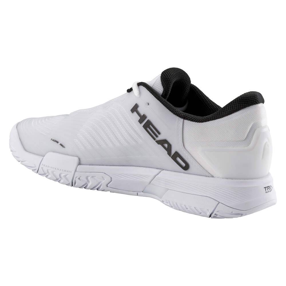 Head Revolt Pro 4.5 Men's Tennis Shoes - Lightweight Performance Court Shoes for Men in White/Black - Perfect for Competitive Play & Training