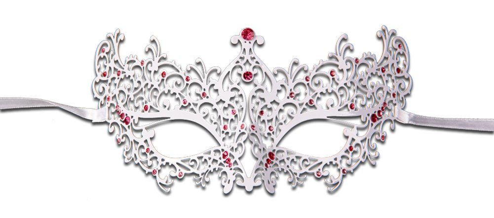 Elegant Venetian Masquerade Mask for Women - Luxury Laser-Cut Metal Mardi Gras Ball Mask - Perfect for Costume Parties, Carnivals & Formal Events