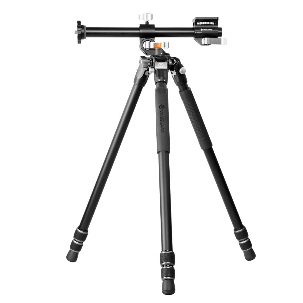 Vanguard VEO 3+ 263AT Aluminum Tripod - 15kg Load Capacity, Lightweight & Sturdy for Travel, Photography & Videography | Perfect for DSLR, Mirrorless Cameras & Video Shooting