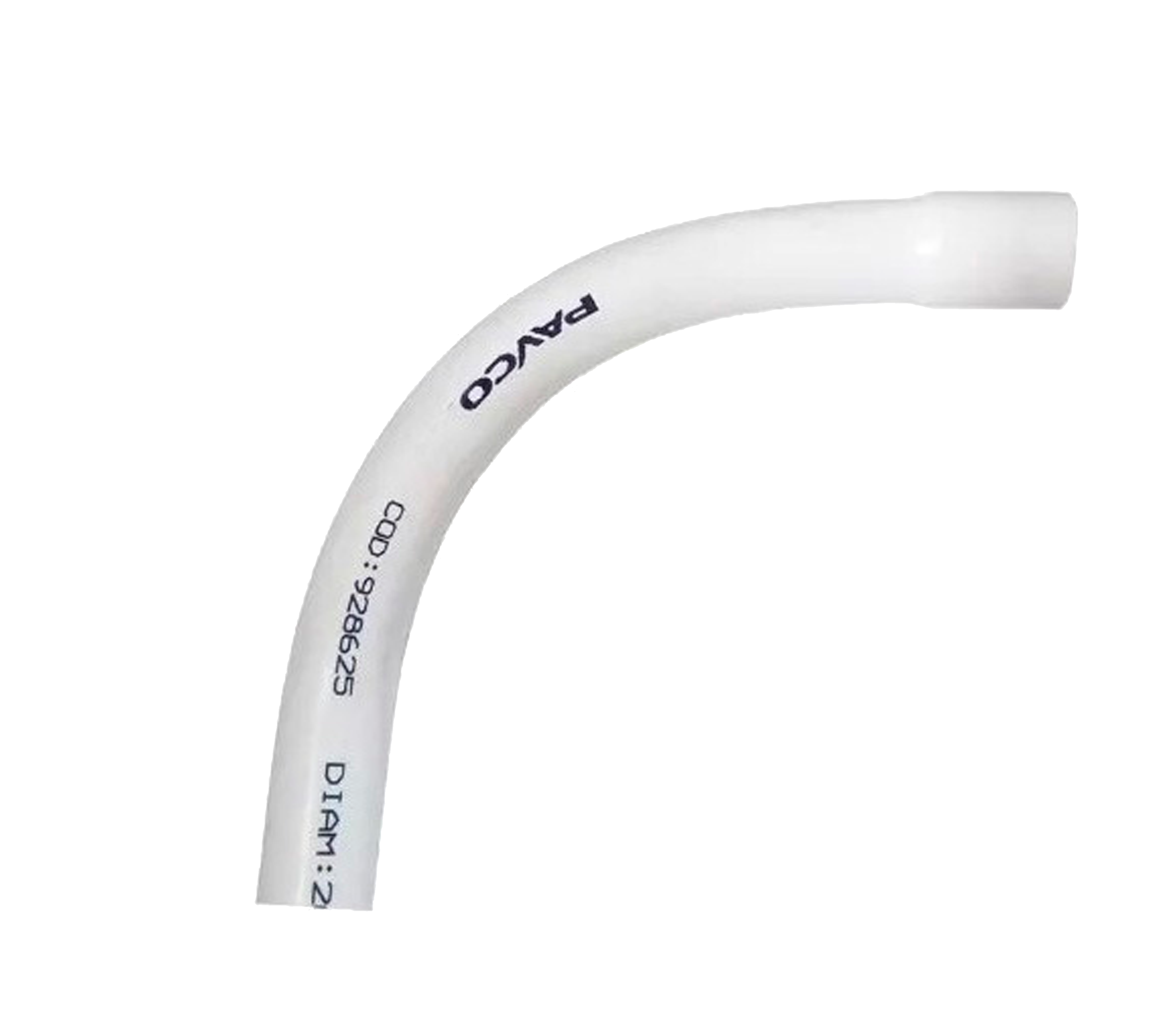 Curva Conduit C E Pavco - Durable Electrical Conduit Fittings for Home & Industrial Wiring - Perfect for Electrical Installations, Renovations, and Outdoor Projects