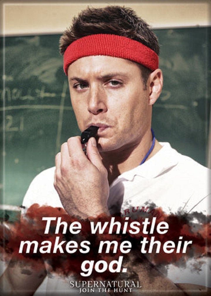 Supernatural Dean Gym Coach Magnet - 2.5