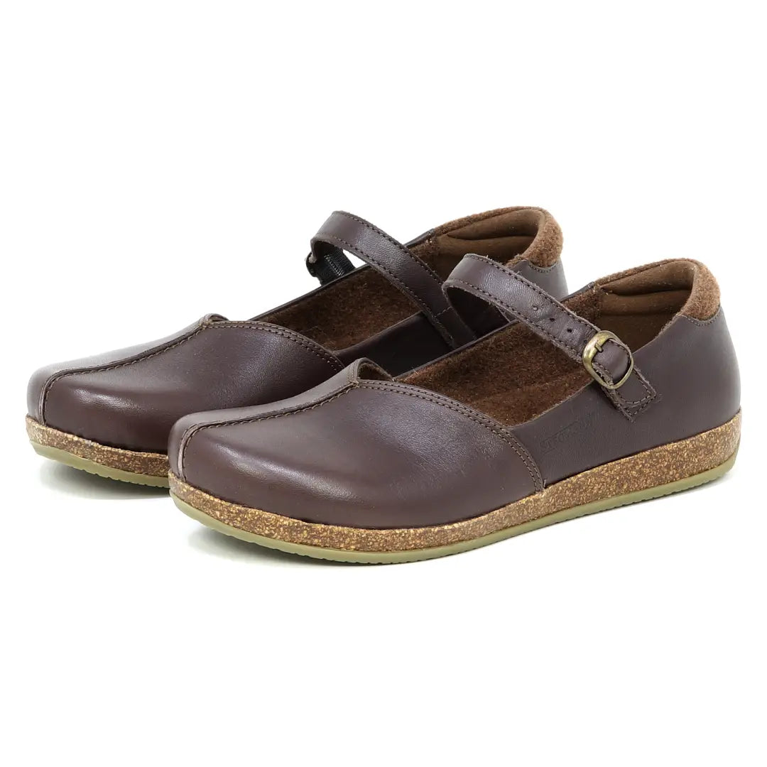 Women's Comfortable Eva Leather Mary Jane Shoes - Slip-Resistant & Lightweight for Work, Walking & Casual Wear
