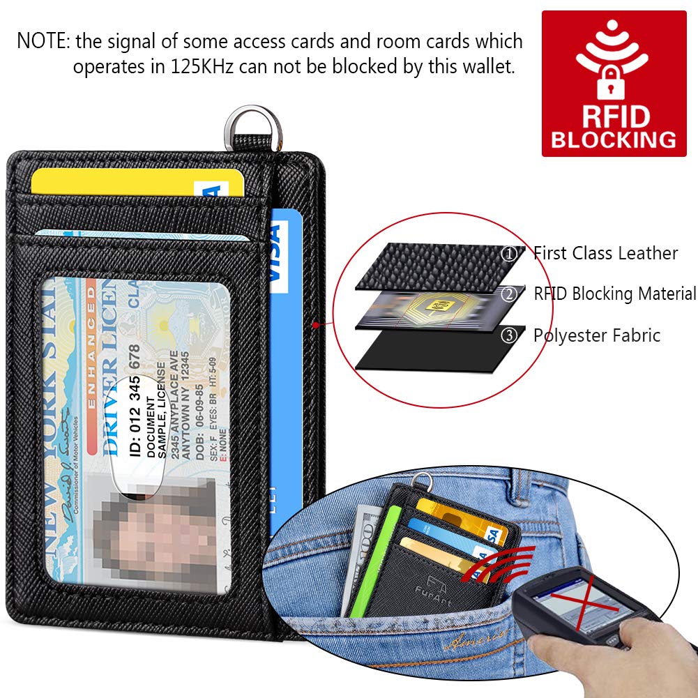 FurArt Slim Minimalist RFID Blocking Front Pocket Wallet - Credit Card Holder for Men & Women | Perfect for Travel, Business & Everyday Use