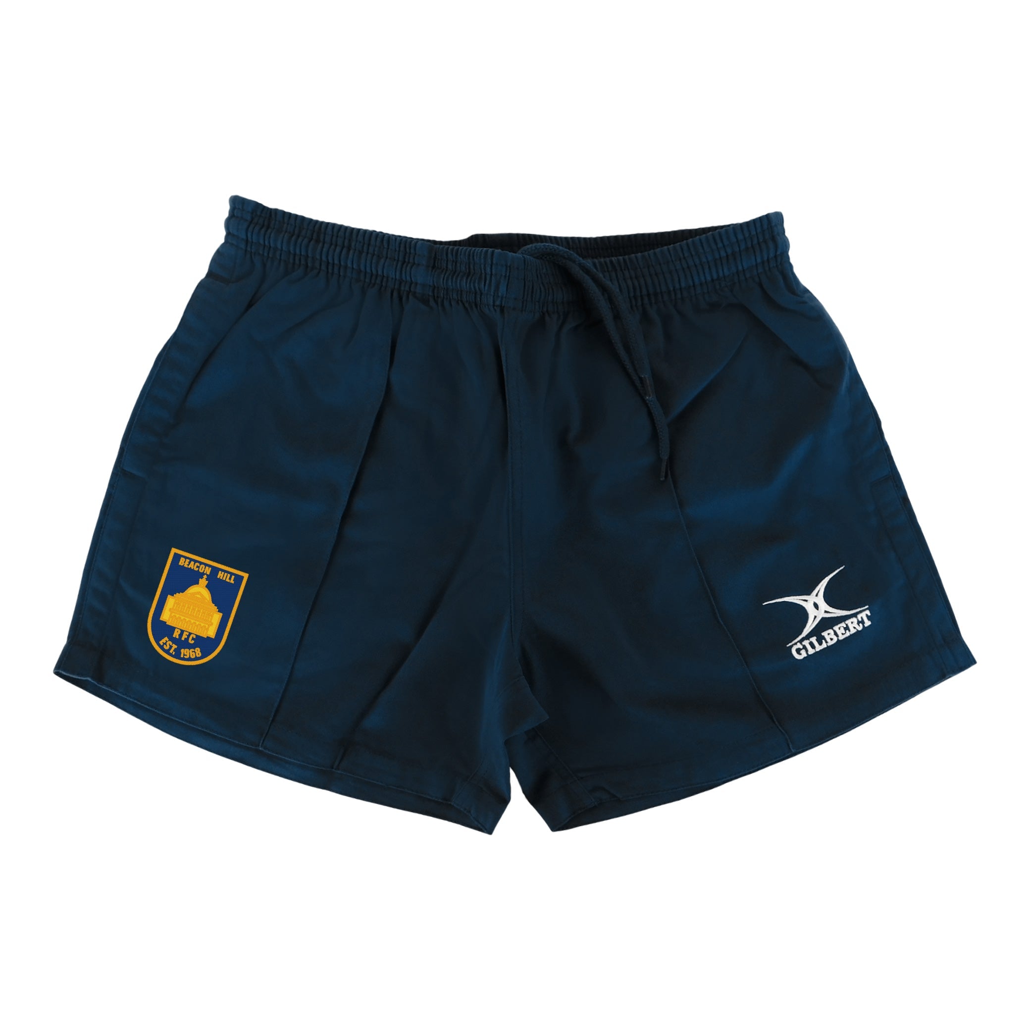 Beacon Hill RFC Kiwi Pro Rugby Shorts - Men's High Performance Rugby Shorts for Training & Matches - Breathable & Quick-Dry Fabric - Perfect for Rugby, Gym & Outdoor Sports