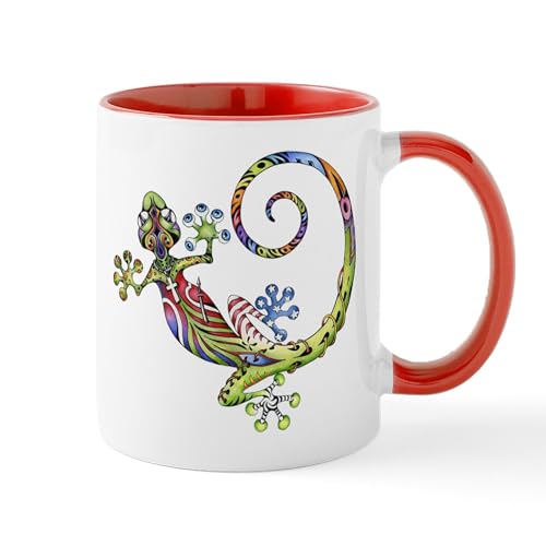 White/Red Inside - ART GECKO Mug