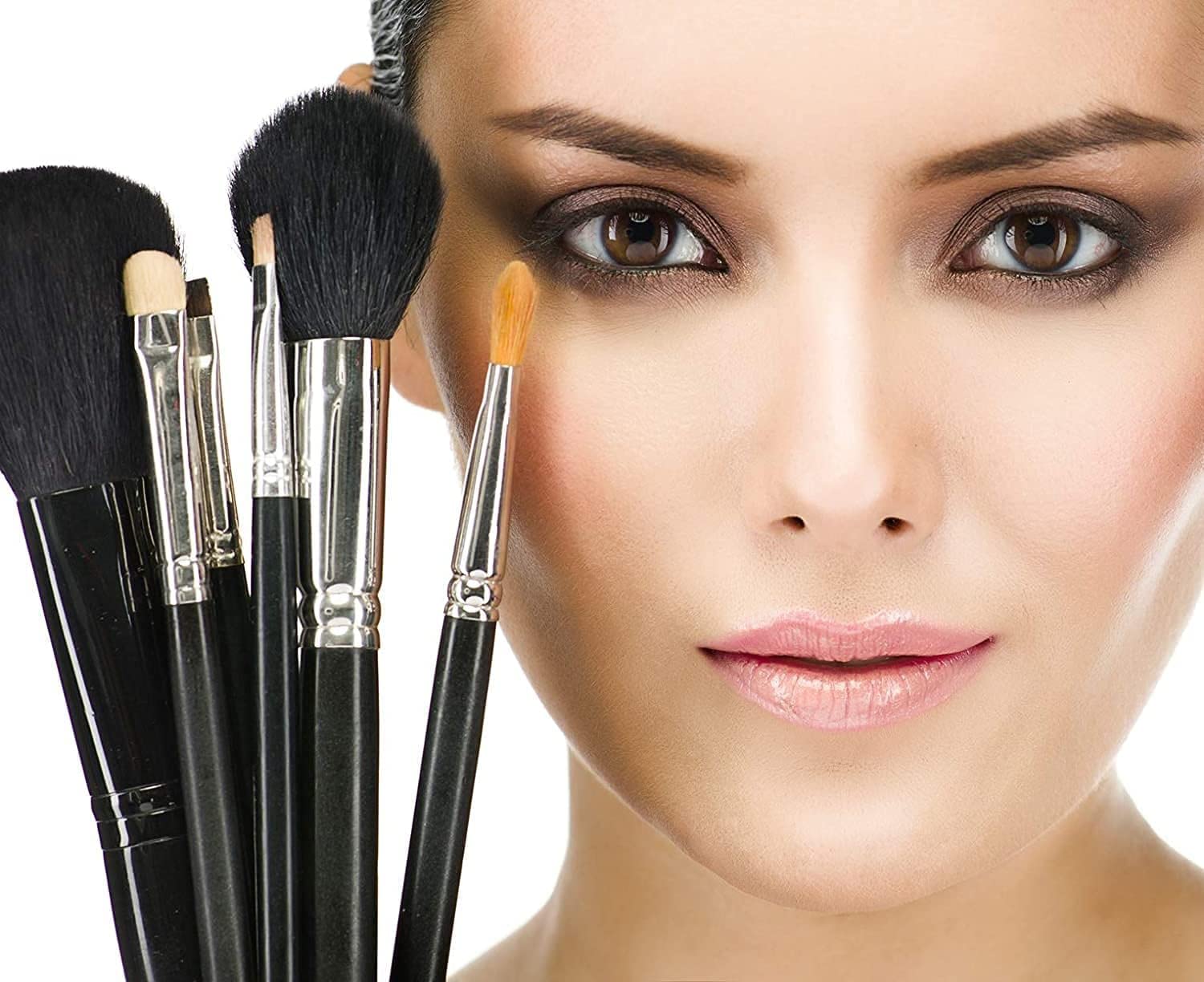 Sunaina 12-Piece Professional Makeup Brush Set for Eyeshadow, Foundation, Concealer & Face - Perfect for Party, Bridal & Everyday Makeup - Soft Bristles for Flawless Blending & Application