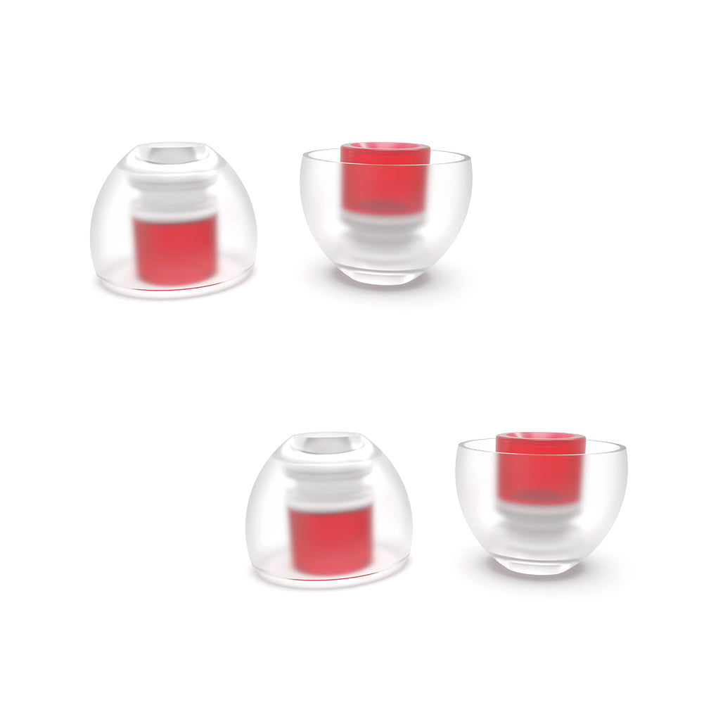 Spinfit CP100+ Premium Silicone Eartips for AirPods, Galaxy Buds & Wireless Earbuds (2 Pairs) - Noise Isolation, Comfort Fit for Gym, Travel & Daily Use