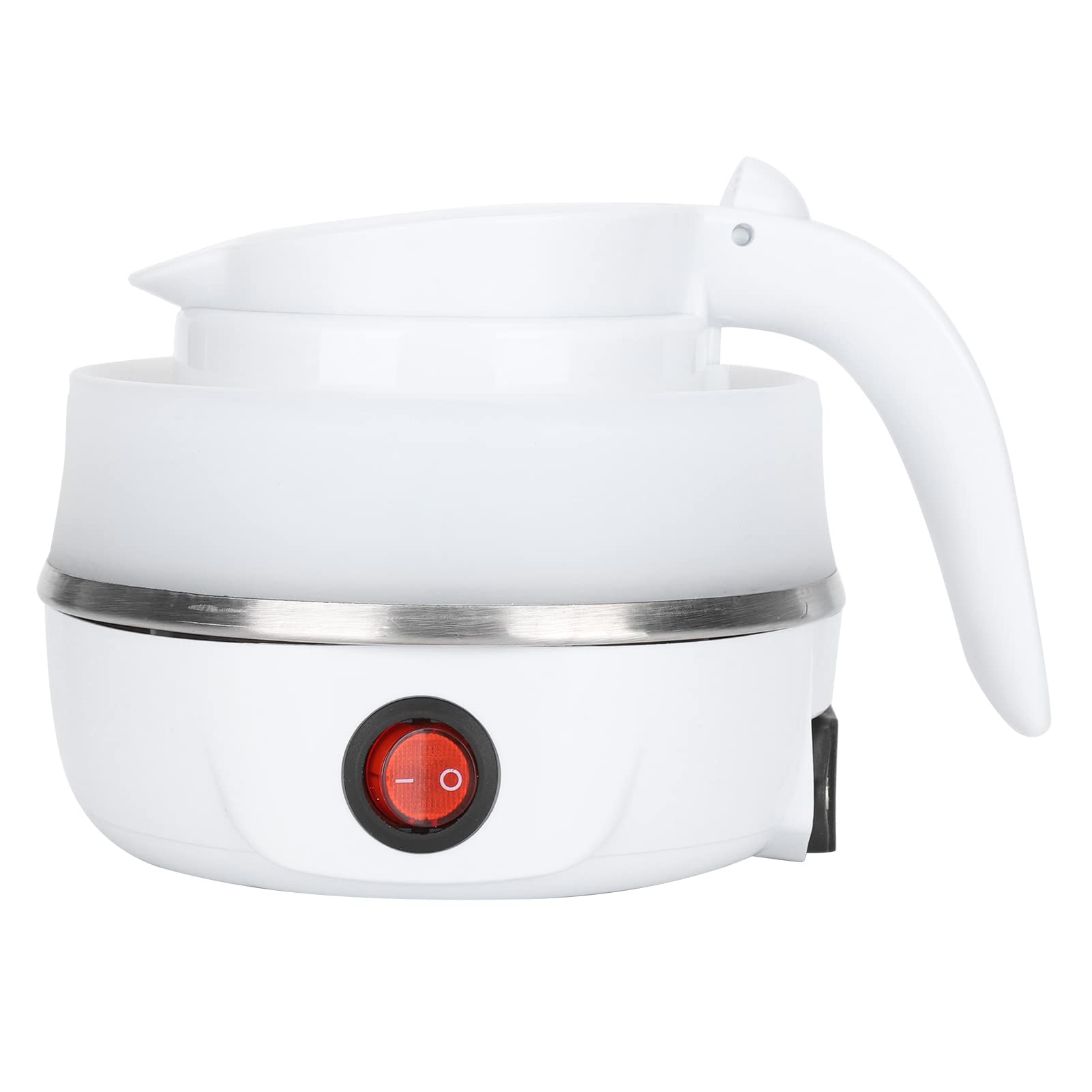 Foldable Electric Travel Kettle - Portable Silicone Water Boiler for Tea, Coffee & Cooking | Compact, Food-Grade & Fast Heating | Perfect for Camping, Office & Dorm Use