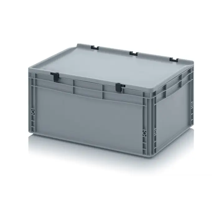 Euro Containers with Lids - Airtight Food Storage Containers for Kitchen, Pantry & Meal Prep | BPA-Free Plastic Containers with Secure Lids for Leftovers, Dry Goods & Organizing