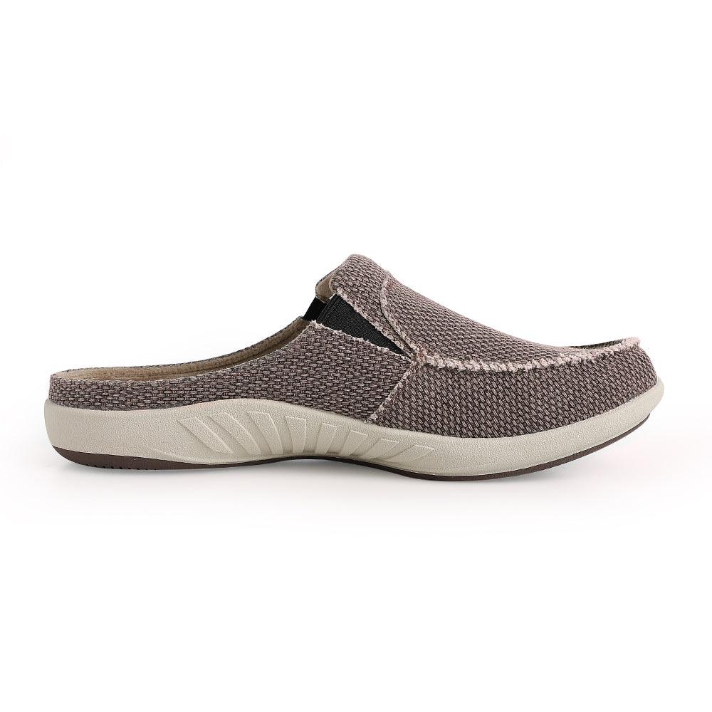 Comfortable Men's Canvas Slippers - Breathable & Lightweight House Shoes for Indoor/Outdoor Wear - Perfect for Lounging, Yoga, and Beach Use