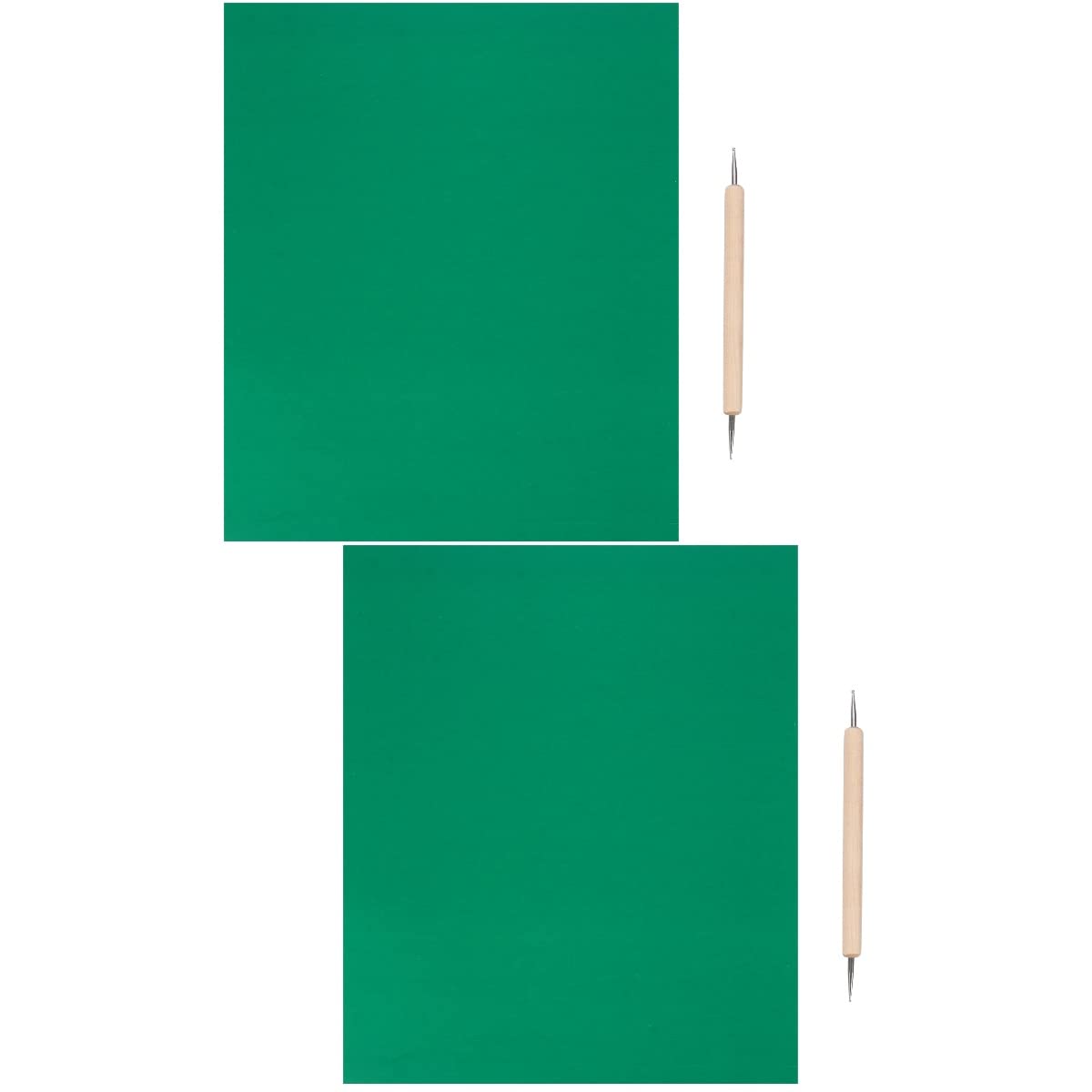 VICASKY 20 Pcs Sewing Tracing Paper - Dressmakers Carbon Transfer Sheets for Cross Stitch, Embroidery & Fabric Painting - Includes Embossing Stylus - Perfect for DIY Crafts, Quilting & Pattern Transfer