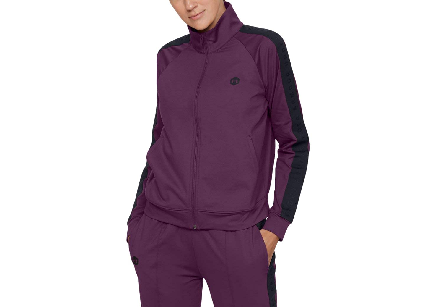 Under Armour Women's Athlete Recovery Travel Warm-Up Jacket - Lightweight, Breathable for Post-Workout & Travel Comfort