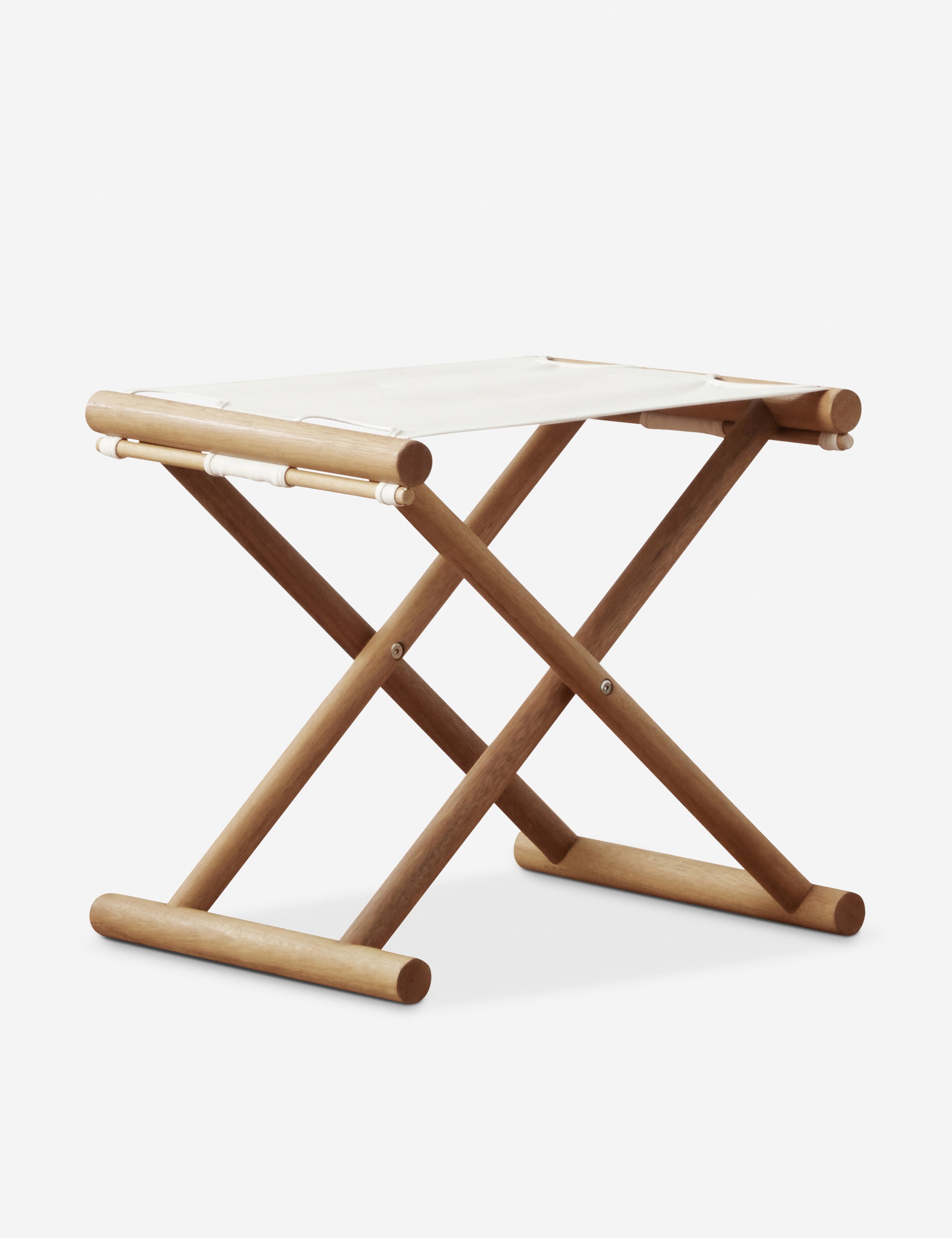Gambel Indoor Outdoor Stool - Lightweight Portable Folding Stool for Camping, Picnics, Beach, Patio, and Home Use