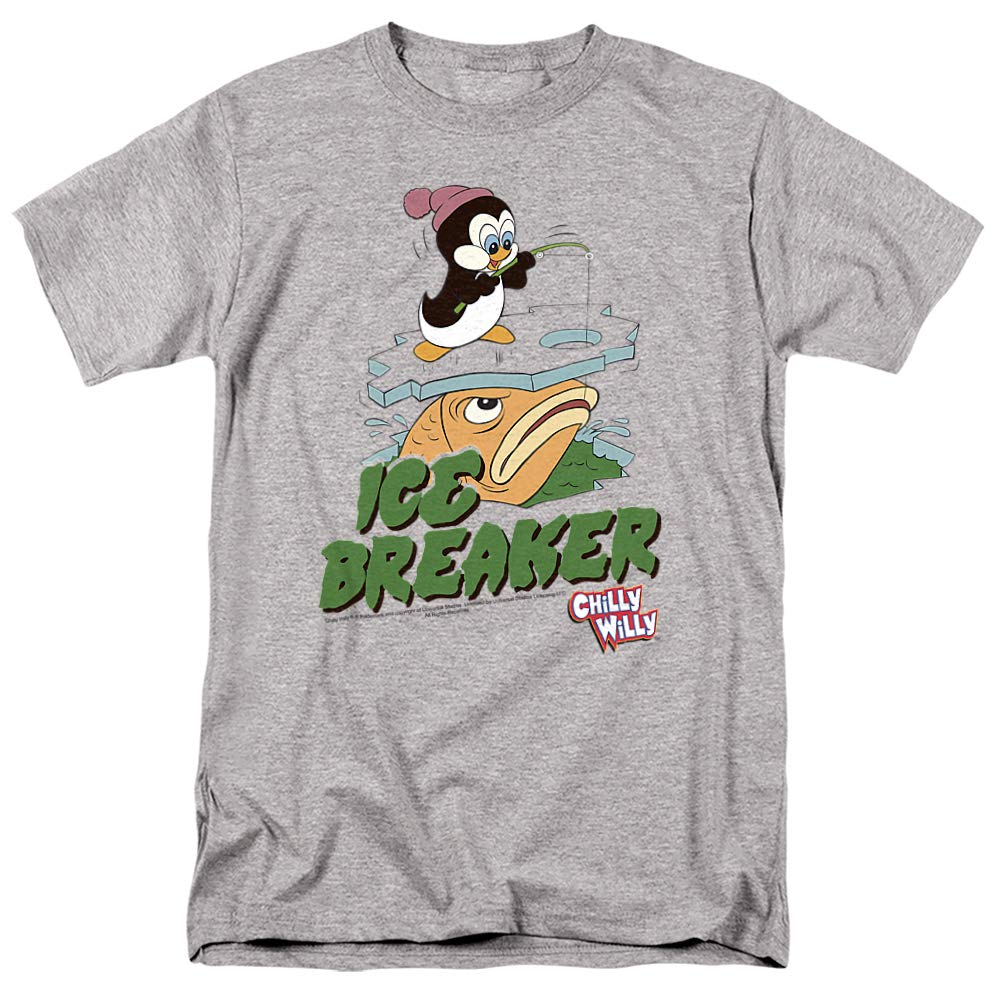 Chilly Willy Ice Breaker Unisex Adult T-Shirt - Cool Graphic Tee for Men & Women - Perfect for Casual Wear, Parties, and Gifts