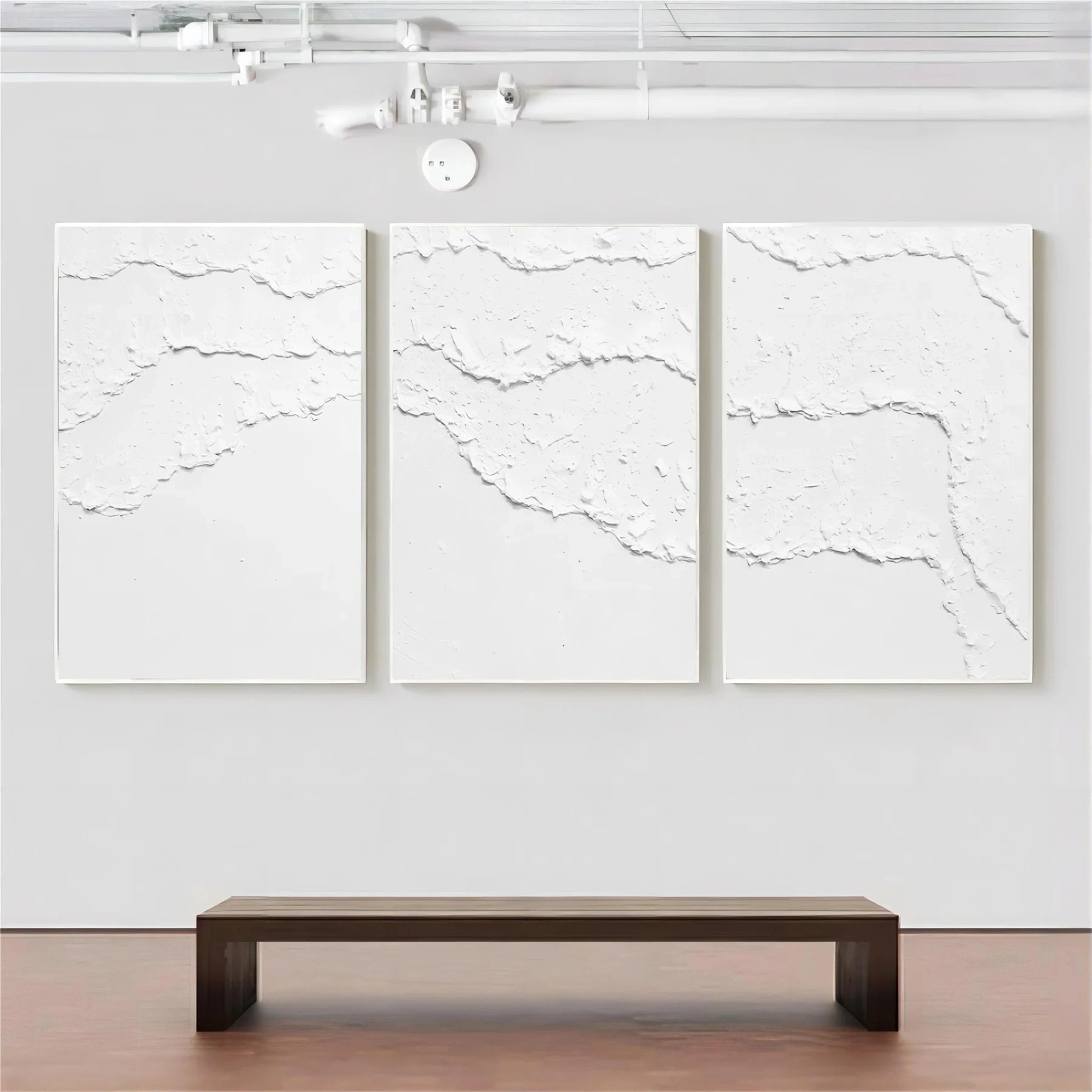 Minimalist Abstract Balance Canvas Wall Art Set of 3 - Modern Home Decor for Living Room, Bedroom & Office - #MM284