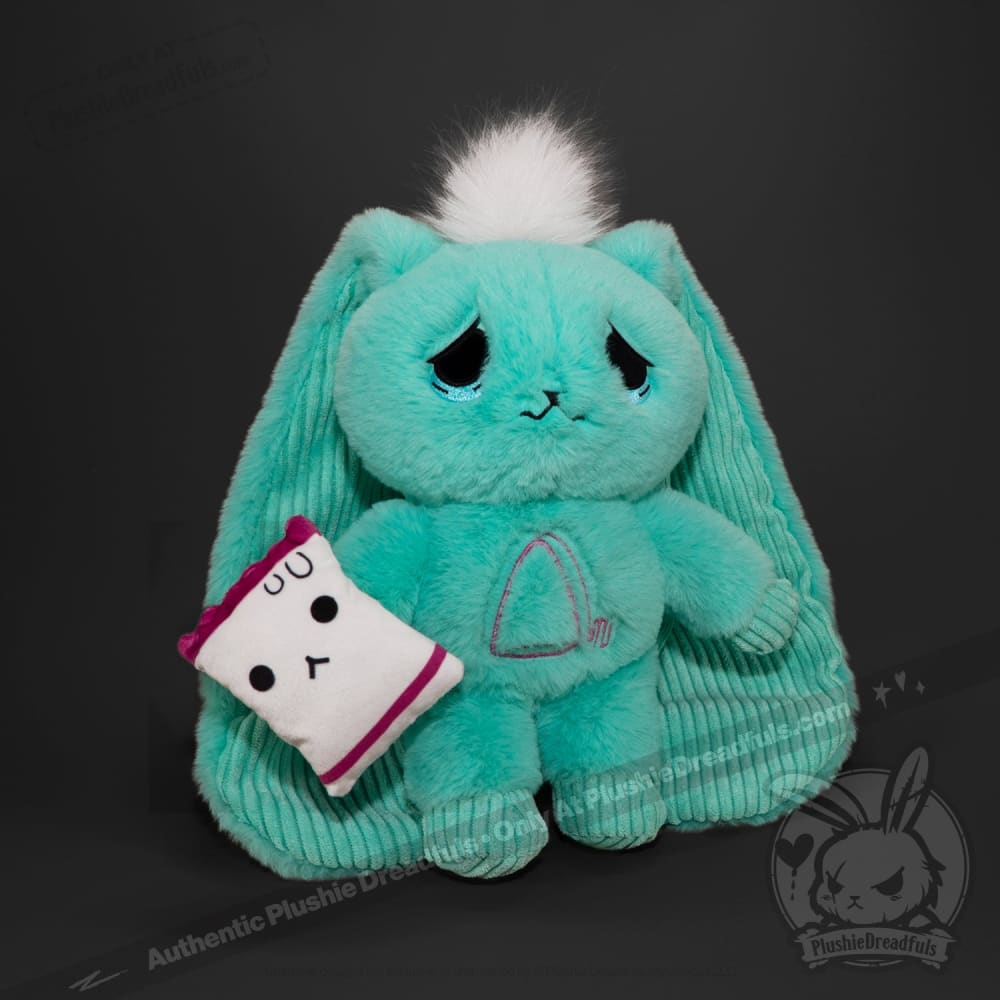 Plushie Dreadfuls Gastroparesis Rabbit - Soft Stuffed Animal Toy for Awareness & Comfort | Perfect for Medical Support, Gift Giving & Emotional Comfort