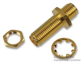 10-Pack SMA Jack to SMA Jack Bulkhead Adapter - 132170 - High Frequency RF Connector for Antennas, Radios & Telecom Equipment