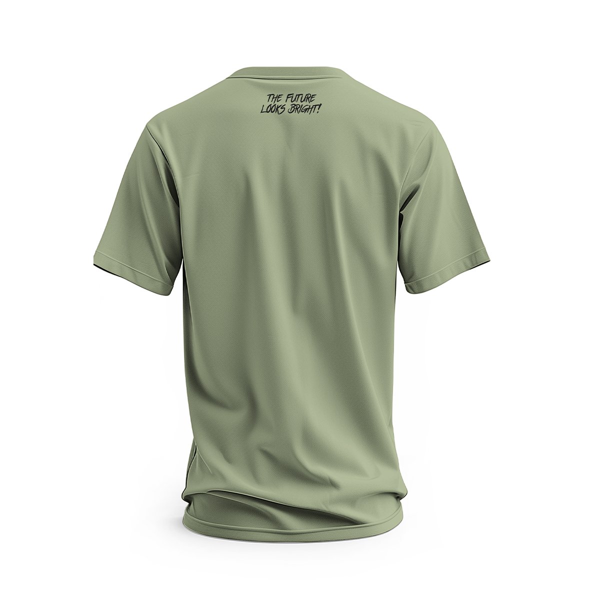 Military Green Short Sleeve T-Shirt for Men - Comfortable Casual Army Style Tee - Perfect for Outdoor Activities, Hiking, and Everyday Wear