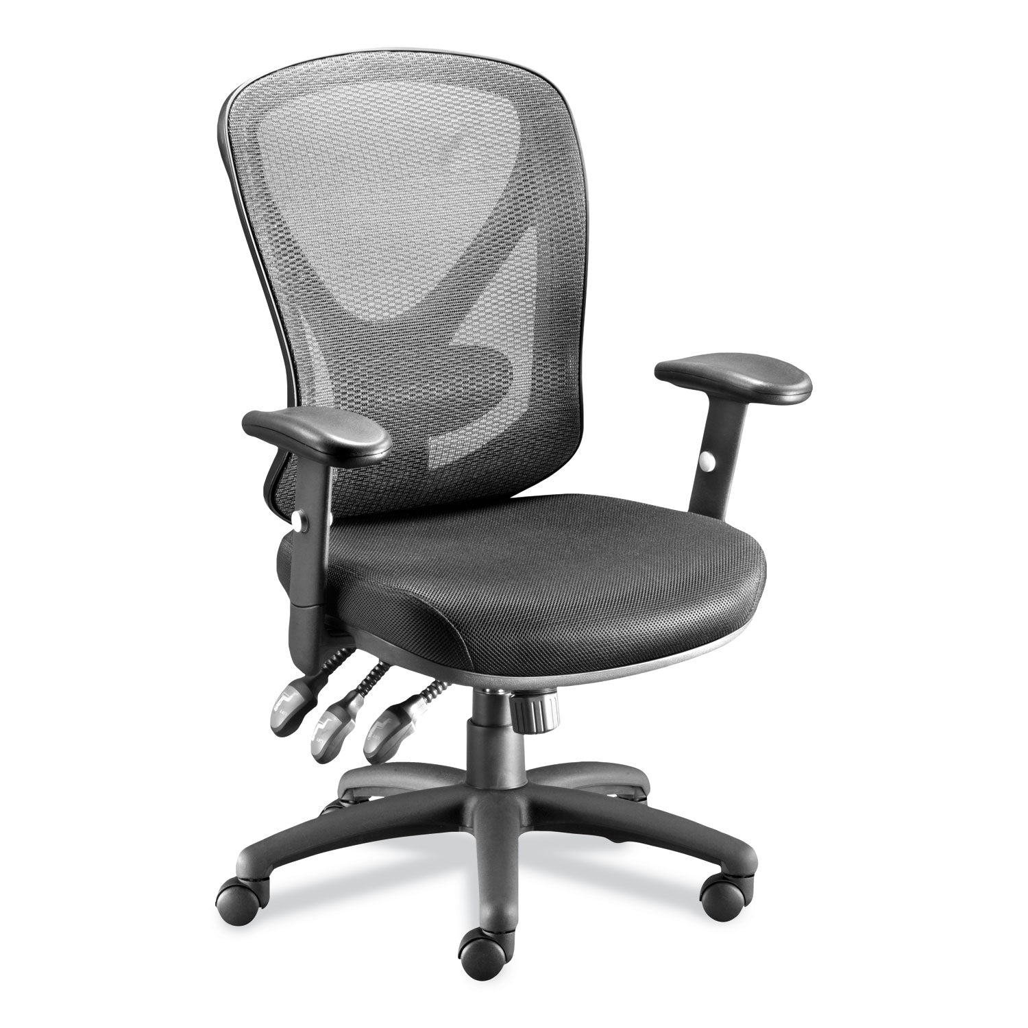 Alera Aeson Series Ergonomic Multifunction Task Chair - 275 lb Weight Capacity, Adjustable Seat Height 15