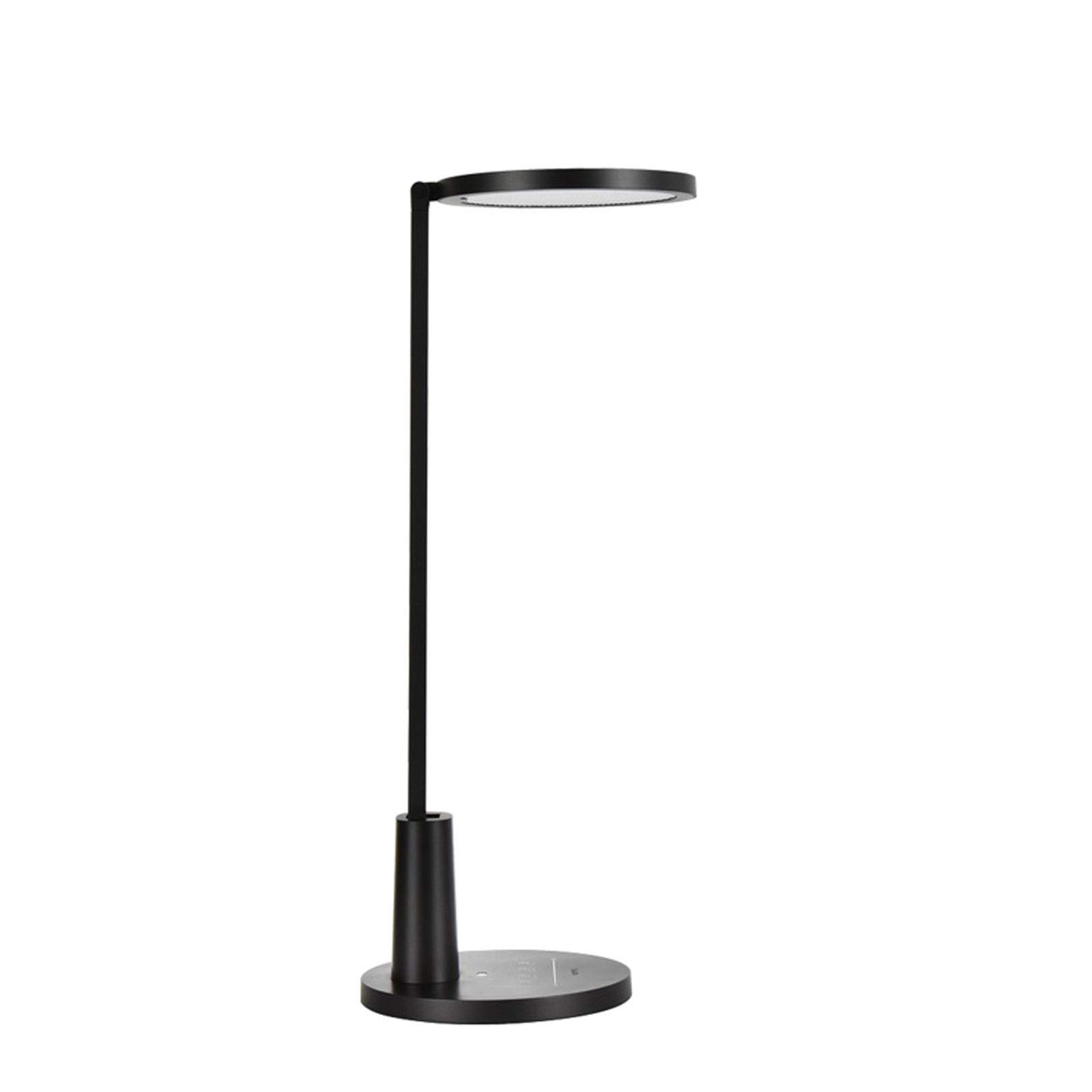 Canmetinee LED Desk Lamp with Touch Control - Adjustable Bedside Table Lamp for Reading, Study & Bedroom - Eye-Protection Nightstand Light for Home Office, Dorm & Kids Room