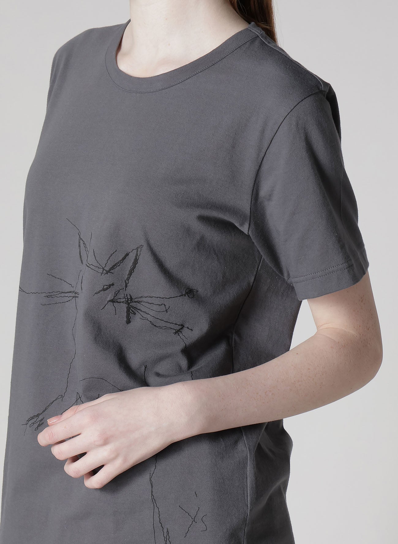Soft Cotton Jersey Animal Print Round Neck Half Sleeve T-Shirt for Women - Casual Summer Tee for Outfits, Beach & Everyday Wear