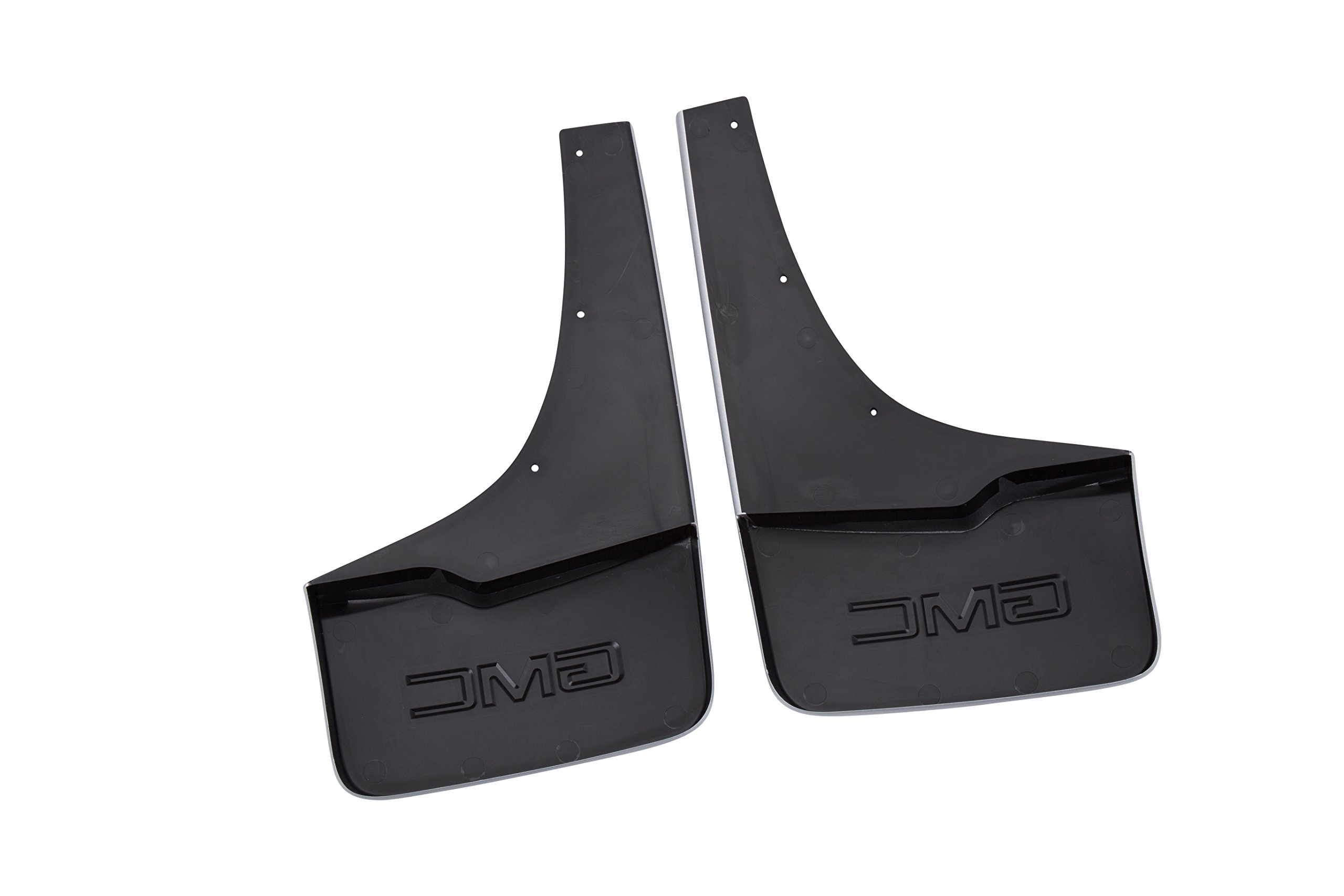 GM Accessories 22902409 Rear Molded Splash Guards - Quicksilver Metallic - Perfect for Truck & SUV Protection Against Road Debris & Mud Splashes