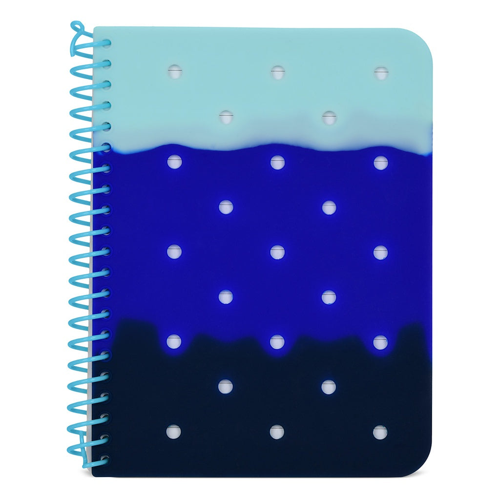 Iscream Ocean Waves Charmed Journal - Aesthetic Notebook for Writing, Sketching & Travel - Perfect for Beach Lovers, Creative Minds & Gift Ideas