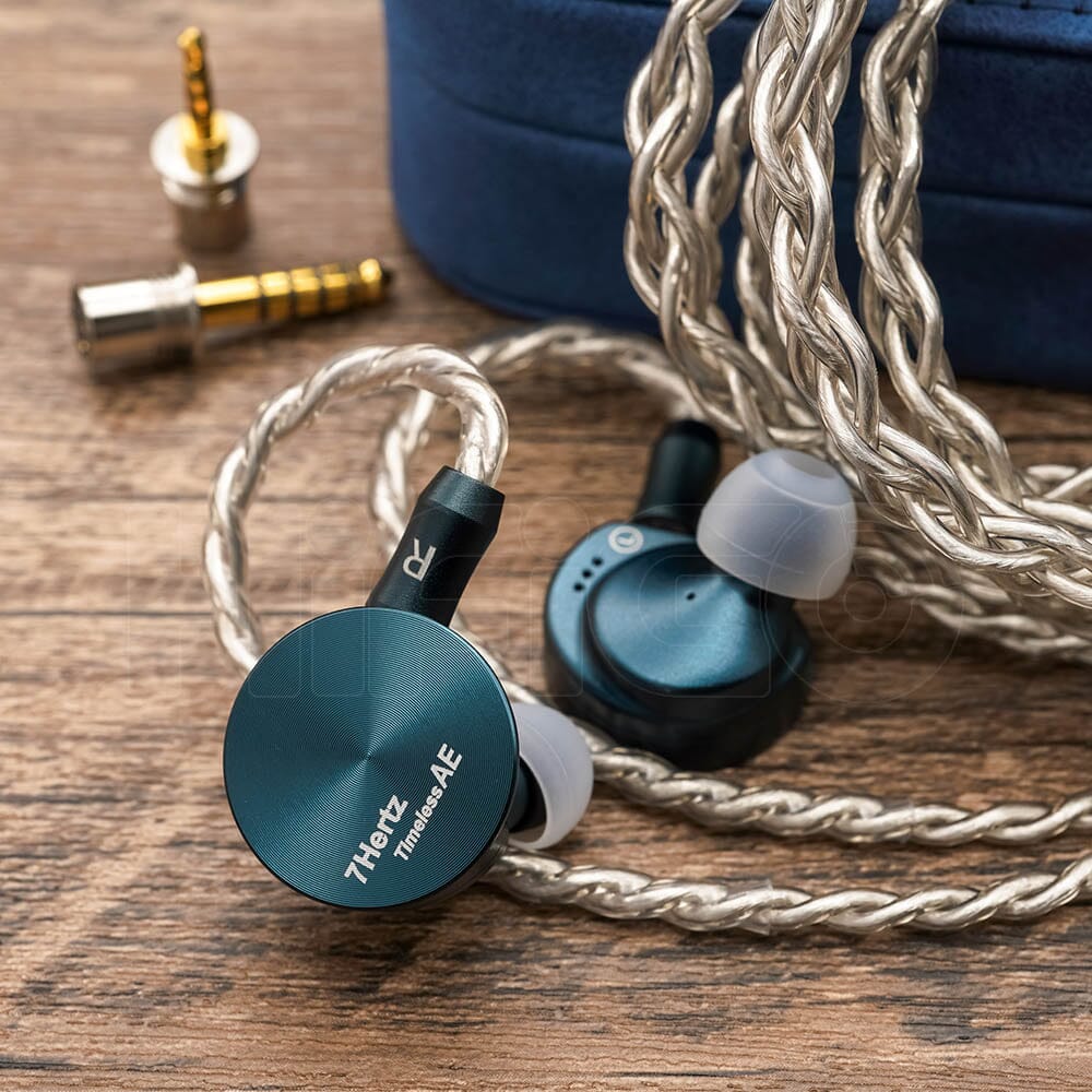 7HZ Timeless AE 14.2mm Planar Magnetic IEMs - High Resolution In-Ear Monitors for Audiophiles, Musicians & Studio Use