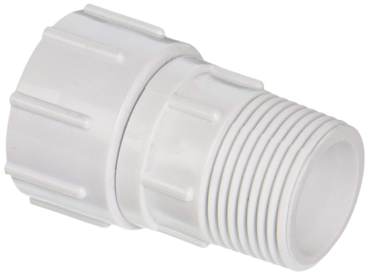 20 Pack - Orbit 3/4 Inch MNPT x FHT PVC Swivel Hose-to-Pipe Adapter - Heavy Duty PVC Fittings for Garden Irrigation, Lawn Sprinkler Systems & Outdoor Watering Solutions