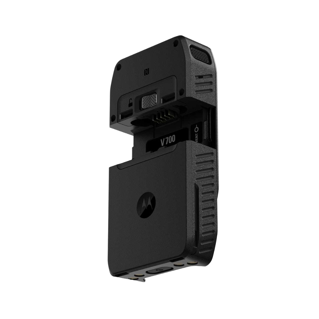 Motorola V700 LTE Body Camera with Auto Triggered Video Capture - HD Recording for Law Enforcement, Security & Outdoor Activities