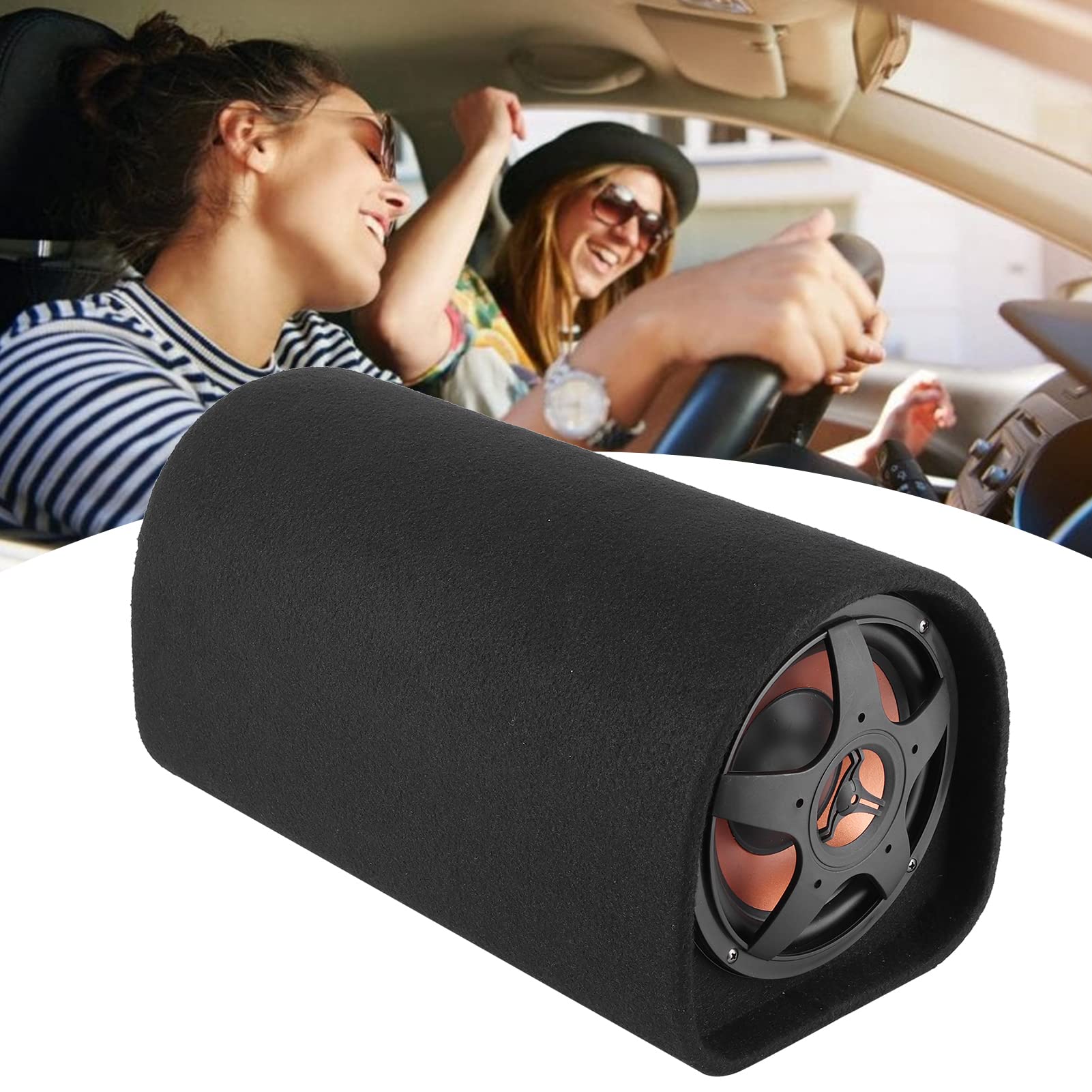 Aramox 12V Car Subwoofer - Powerful Bass Speaker for Enhanced Audio, High Power Sound Amplifier for Car Audio Modification | Perfect for Trucks, SUVs & Custom Car Stereo Systems