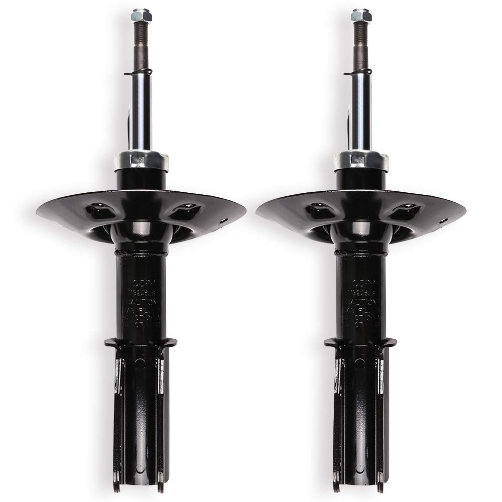 ECCPP 2x Front Shock Absorbers Kit - Compatible with 2000-2005 Buick LeSabre, Cadillac DeVille, Oldsmobile Aurora & Pontiac Bonneville - 335037 Auto Shocks for Smooth Ride & Enhanced Vehicle Stability - Perfect for City Driving, Highway Cruising & Daily Commutes