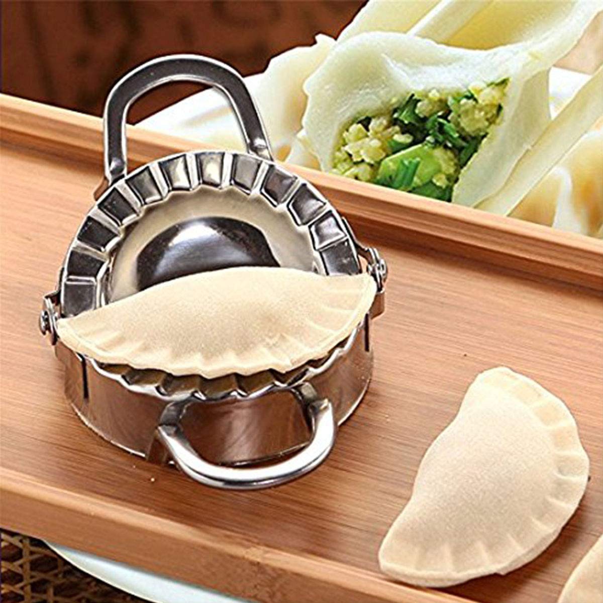 Premium Stainless Steel Dumpling Maker - 3.74