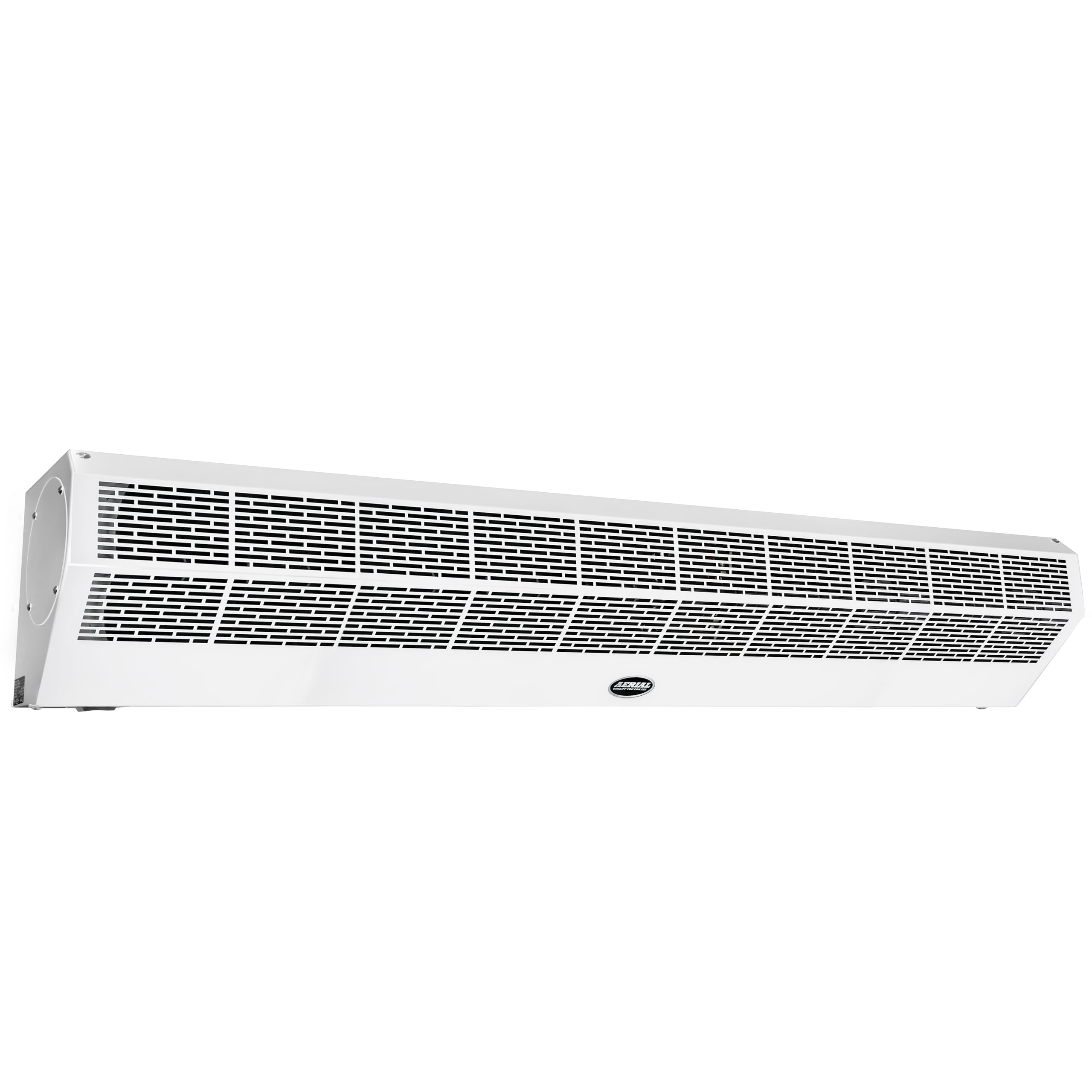 DuraSteel 60 Inch White Wall Mounted Air Curtain Fan - UL Certified Commercial Grade Air Door with Heavy Duty Limit Switch | High Power Indoor Over Door Fan for Restaurants, Warehouses & Retail Stores | Aerial Titan-1 Model