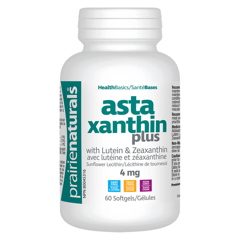 Astaxanthin Plus 4mg Supplement - Natural Antioxidant Support for Skin, Eye & Joint Health - Perfect for Daily Wellness & Anti-Aging Routine