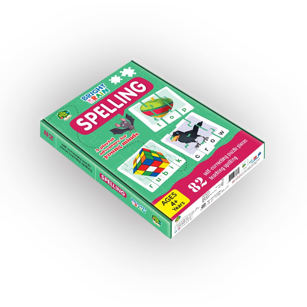 82-Piece Jigsaw Puzzle for Kids Ages 3-6 | Educational Space Learning Toy | Preschool Spelling Game | Gift for Boys & Girls | Perfect for Classroom Activities & Birthday Presents