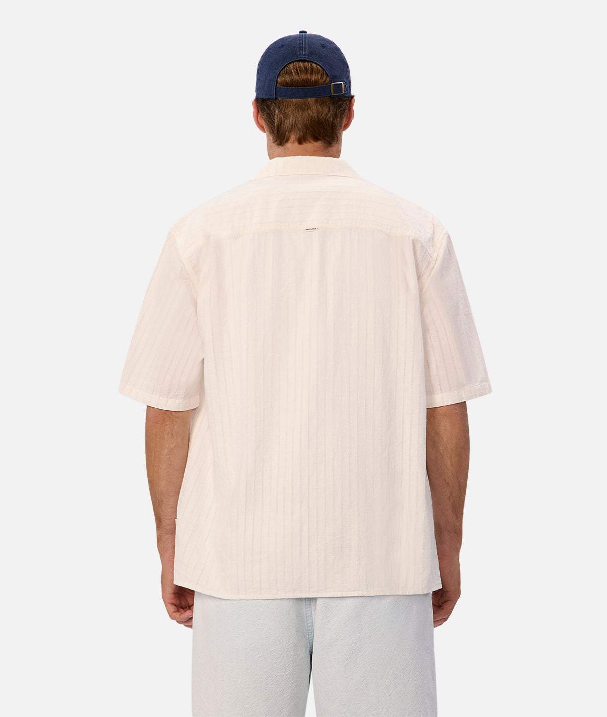 Casella Short Sleeve Shirt for Men - Classic Off White Cotton Casual Button Down Shirt | Perfect for Office, Summer Outfits & Smart Casual Wear