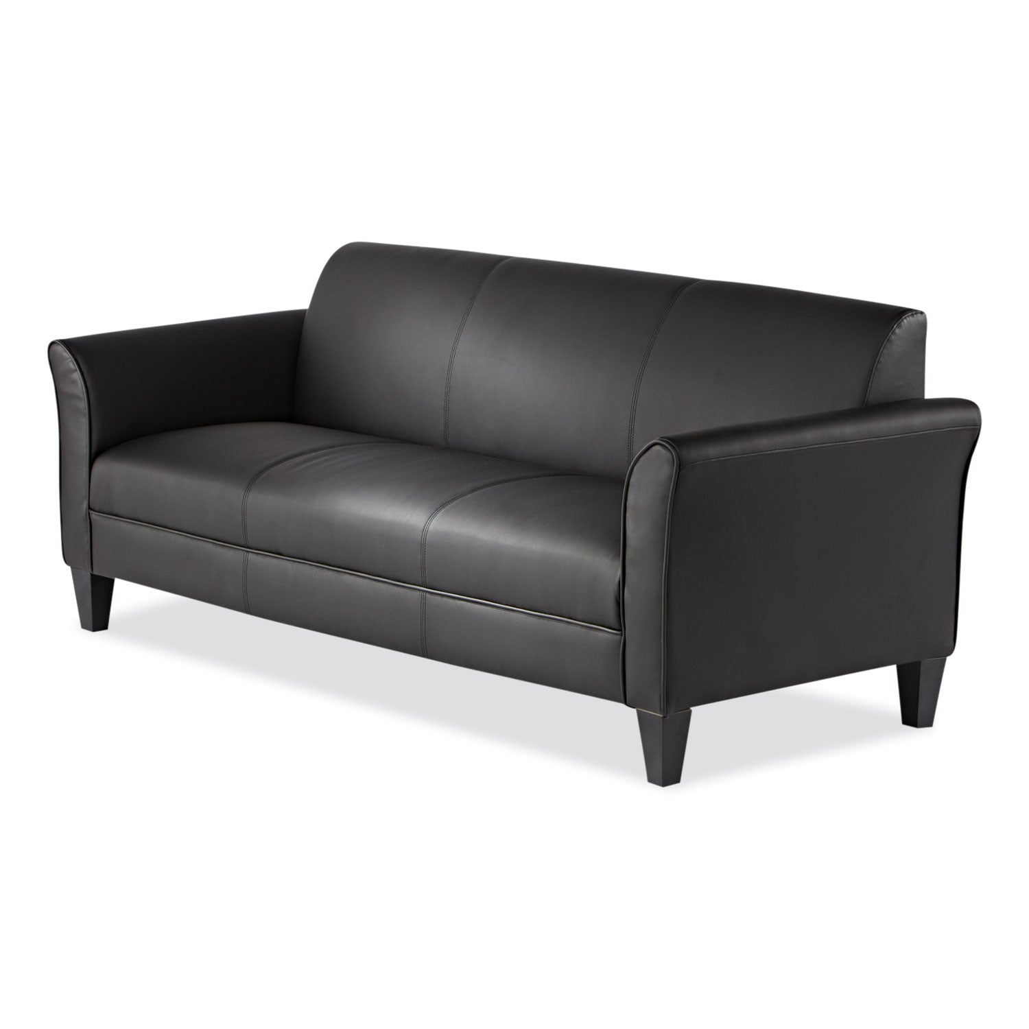 Alera Reception Lounge Sofa Series - 3 Cushion Sofa, 77