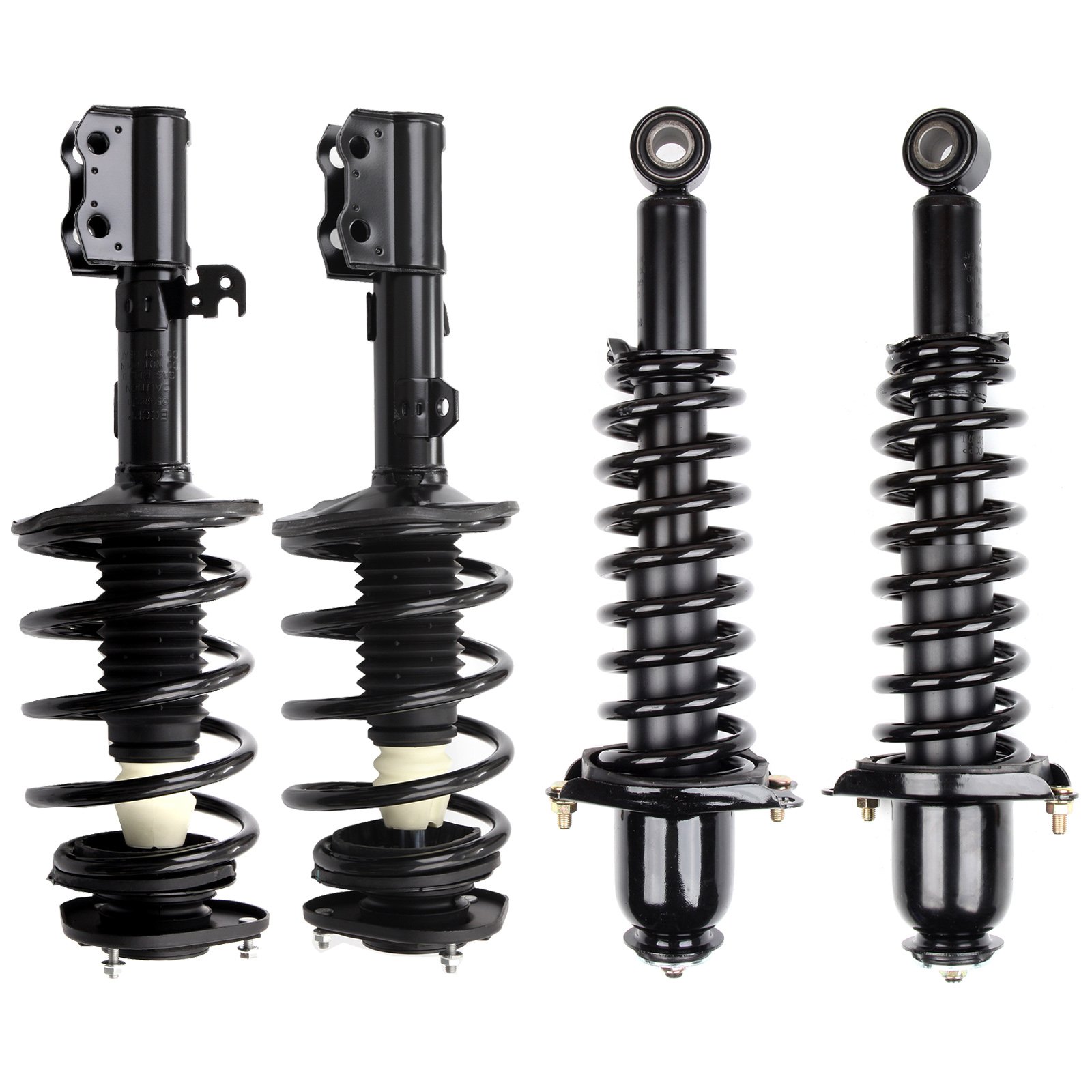OCPTY Complete Strut Assembly with Shocks - Replacement for 2003-2008 Toyota Corolla (172115, 172114, 171373L/R) - Front/Rear Suspension Upgrade for Smoother Ride & Better Handling