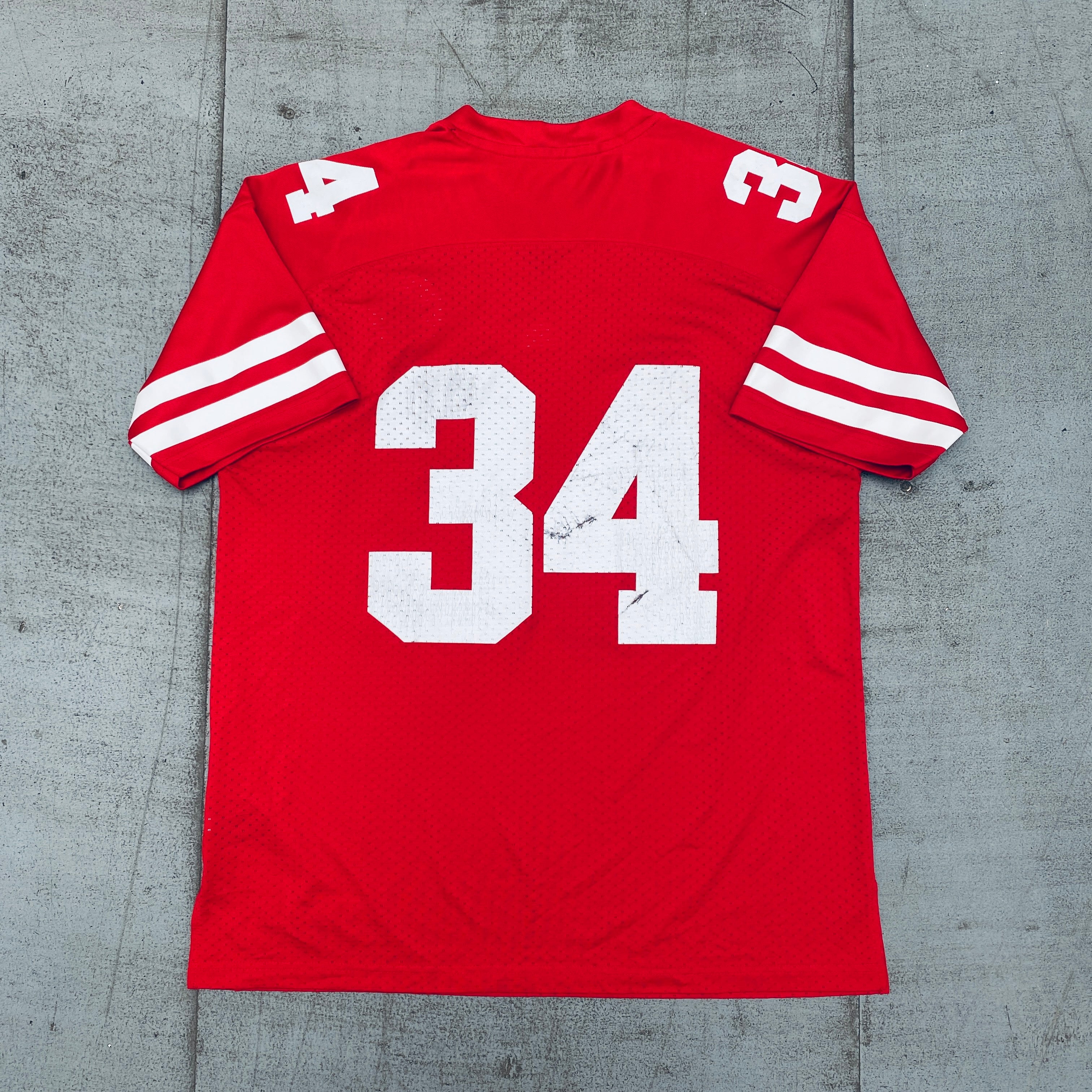 Adidas Nebraska Cornhuskers #34 Trev Alberts Football Jersey - XL Size | Perfect for Game Day, Tailgating & Fan Apparel