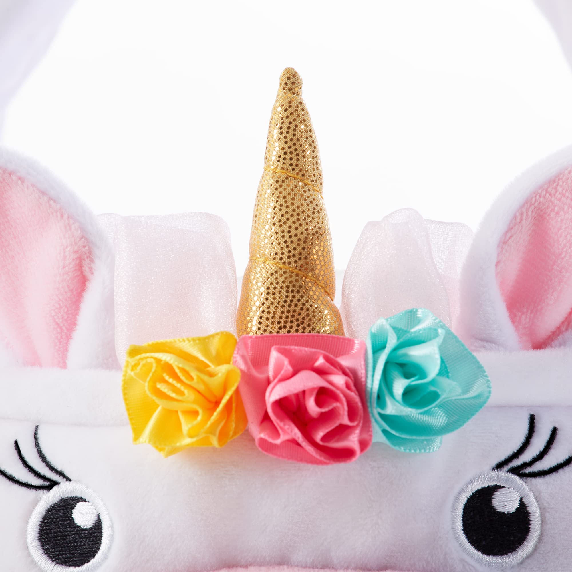 Personalized Easter Basket for Kids with Plush Furry Critter - Custom Name Fillable Gift for Boys & Girls - Unicorn Theme - Optional Easter Basket Stuffers Included - Perfect for Easter Celebrations, Birthday Gifts & Holiday Surprises