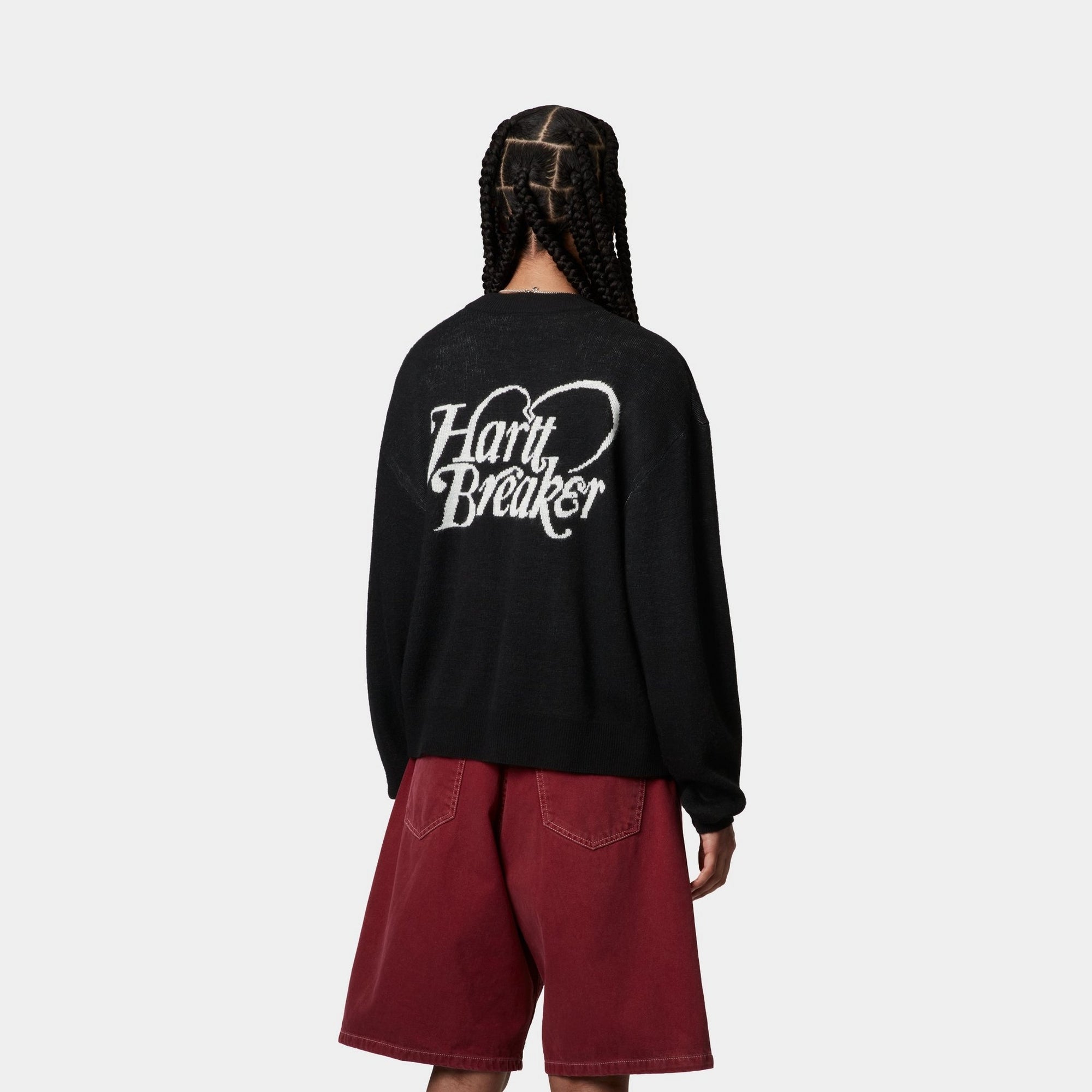 Women's Heartbreaker Cardigan - Soft Knit Open Front Sweater for Fall & Winter | Black & Wax Color | Perfect for Layering, Office Wear & Casual Outfits