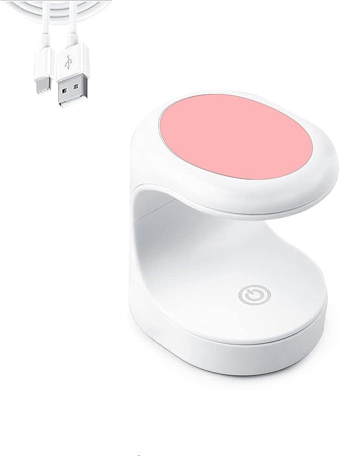 HESHIV Mini UV LED Nail Lamp - Professional Portable Gel Nail Dryer for Home & Salon Use | Fast Curing Light for DIY Nail Art, Manicure & Pedicure | Perfect for Gel Polish, Acrylic Nails & Nail Extensions